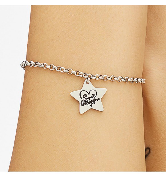 BRACCIALE S'AGAPO TI VOGLIO BENE NONNA