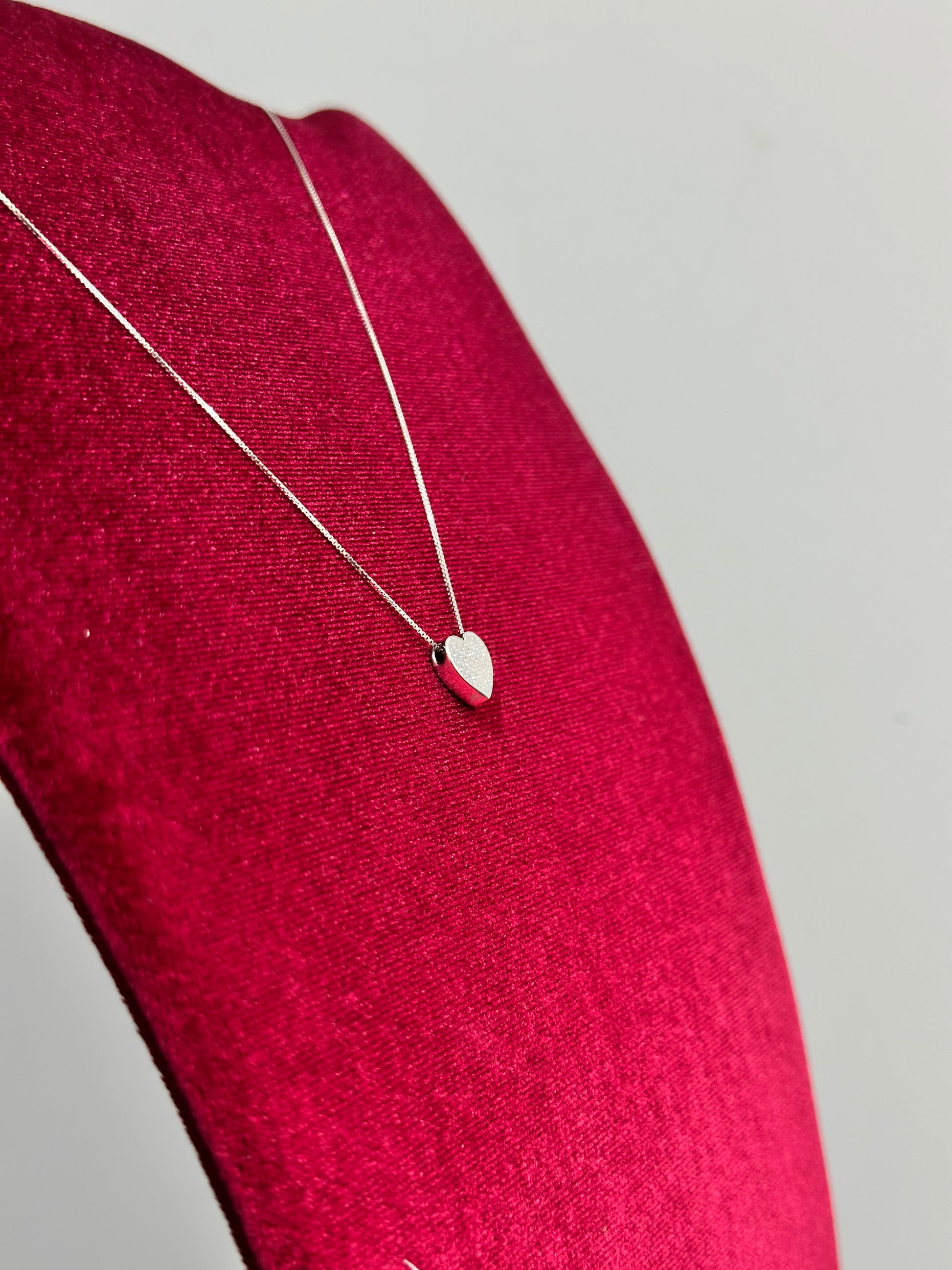 COLLANA MINI HEART ARGENTO 925