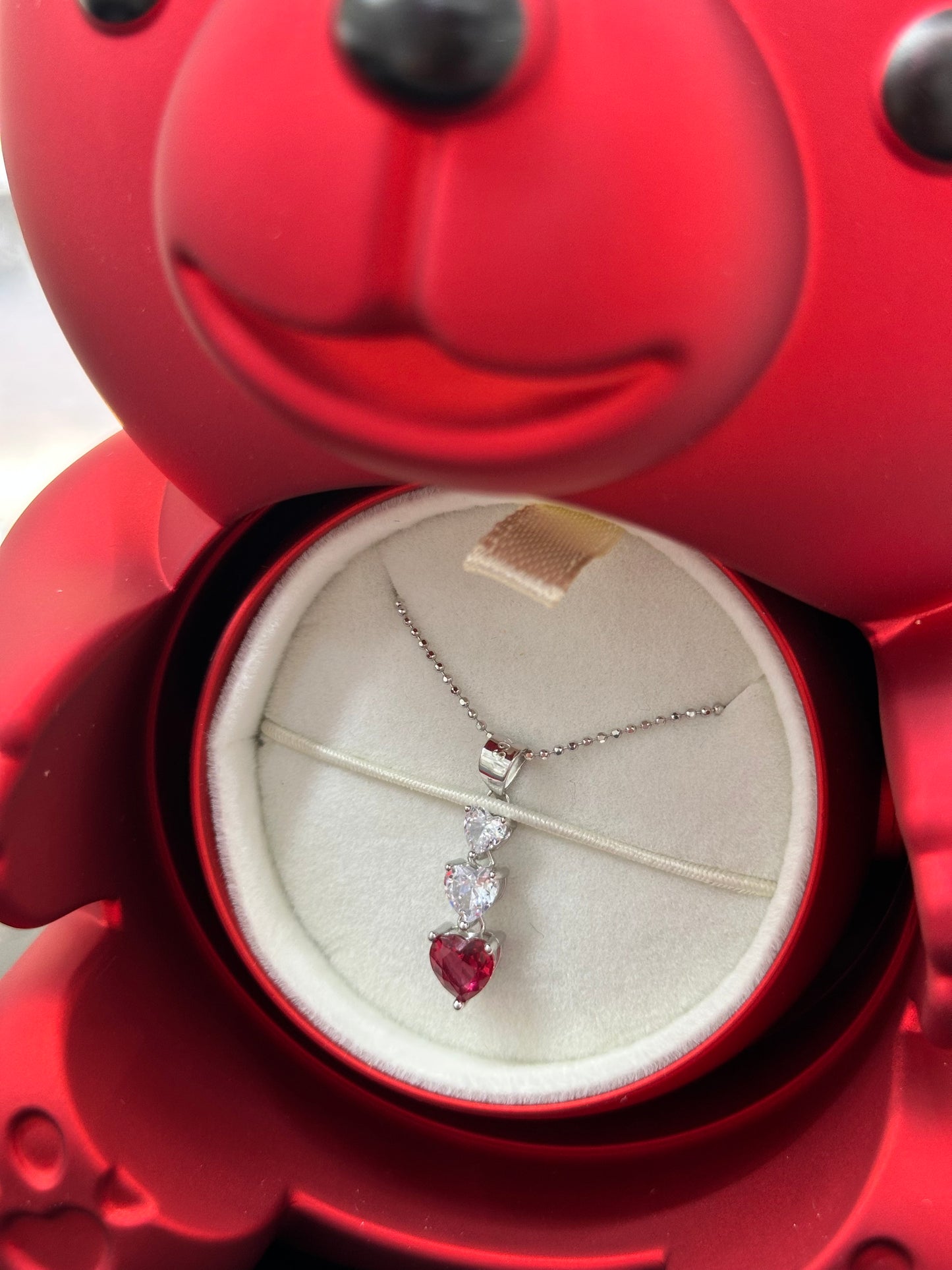 BOX CUPIDO CON COLLANA ETERNAL ARGENTO