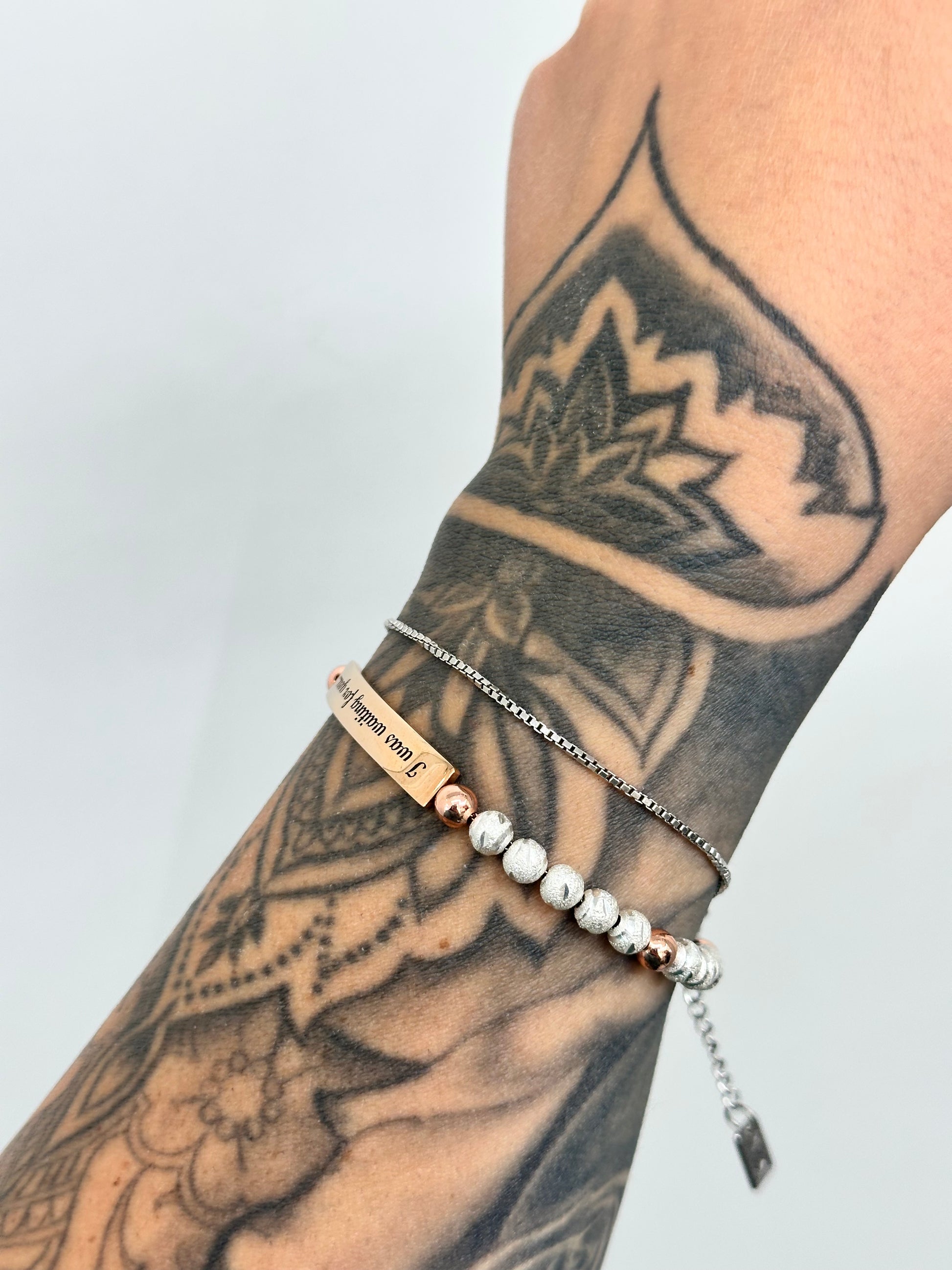 BRACCIALE DEDICATION I WAS WAITING FOR YOU