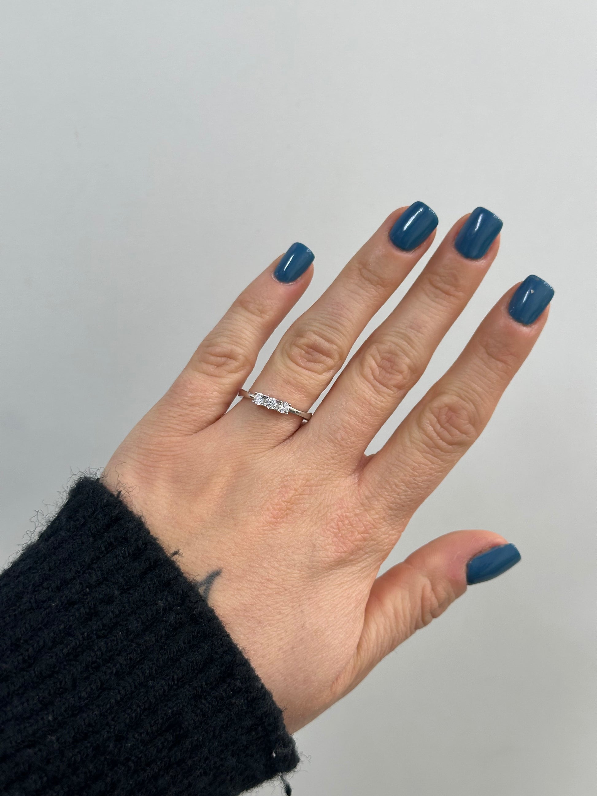 ANELLO TRILOGY ARGENTO