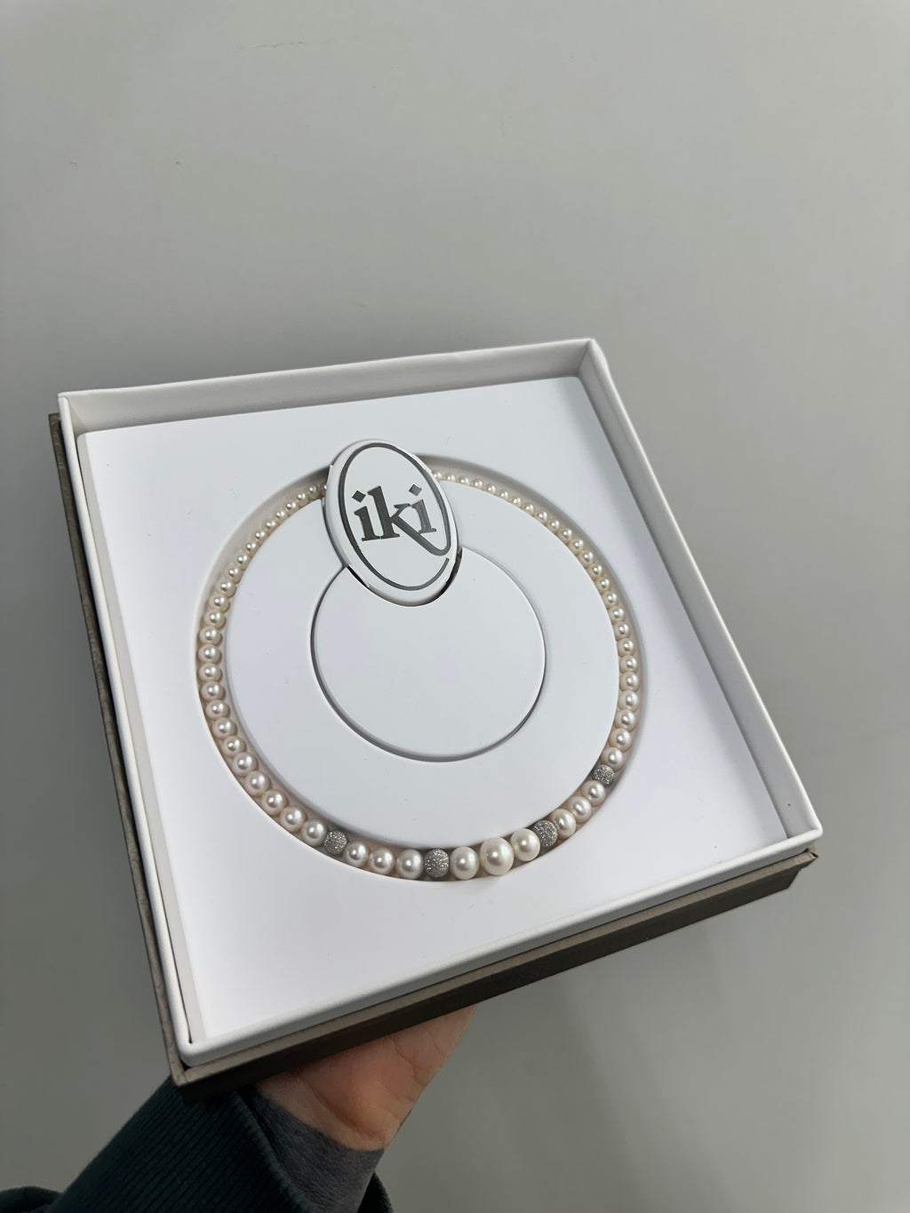 COLLANA DI PERLE ORO 18KT IKI