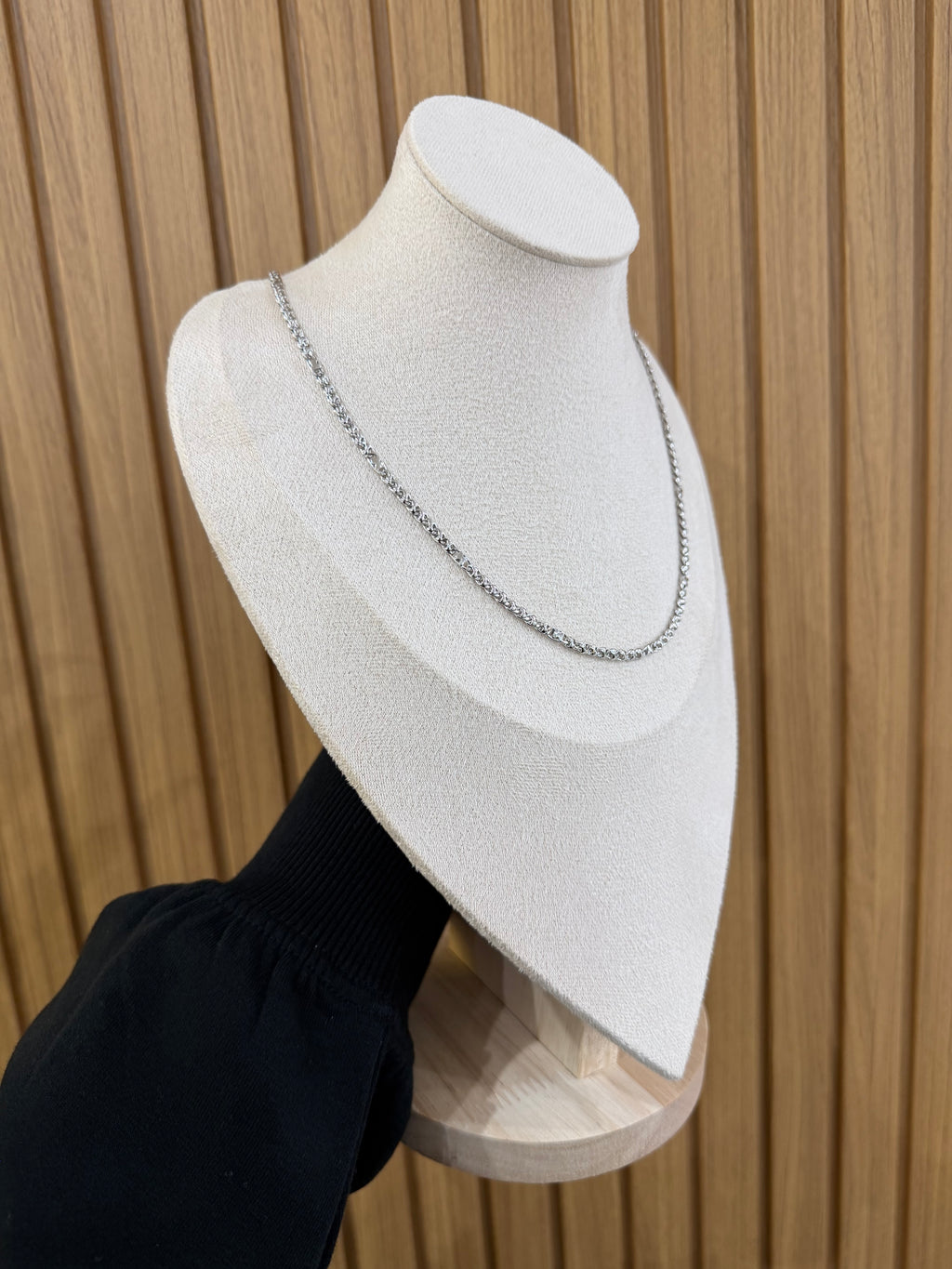 COLLANA ORO 18KT ORO BIANCO