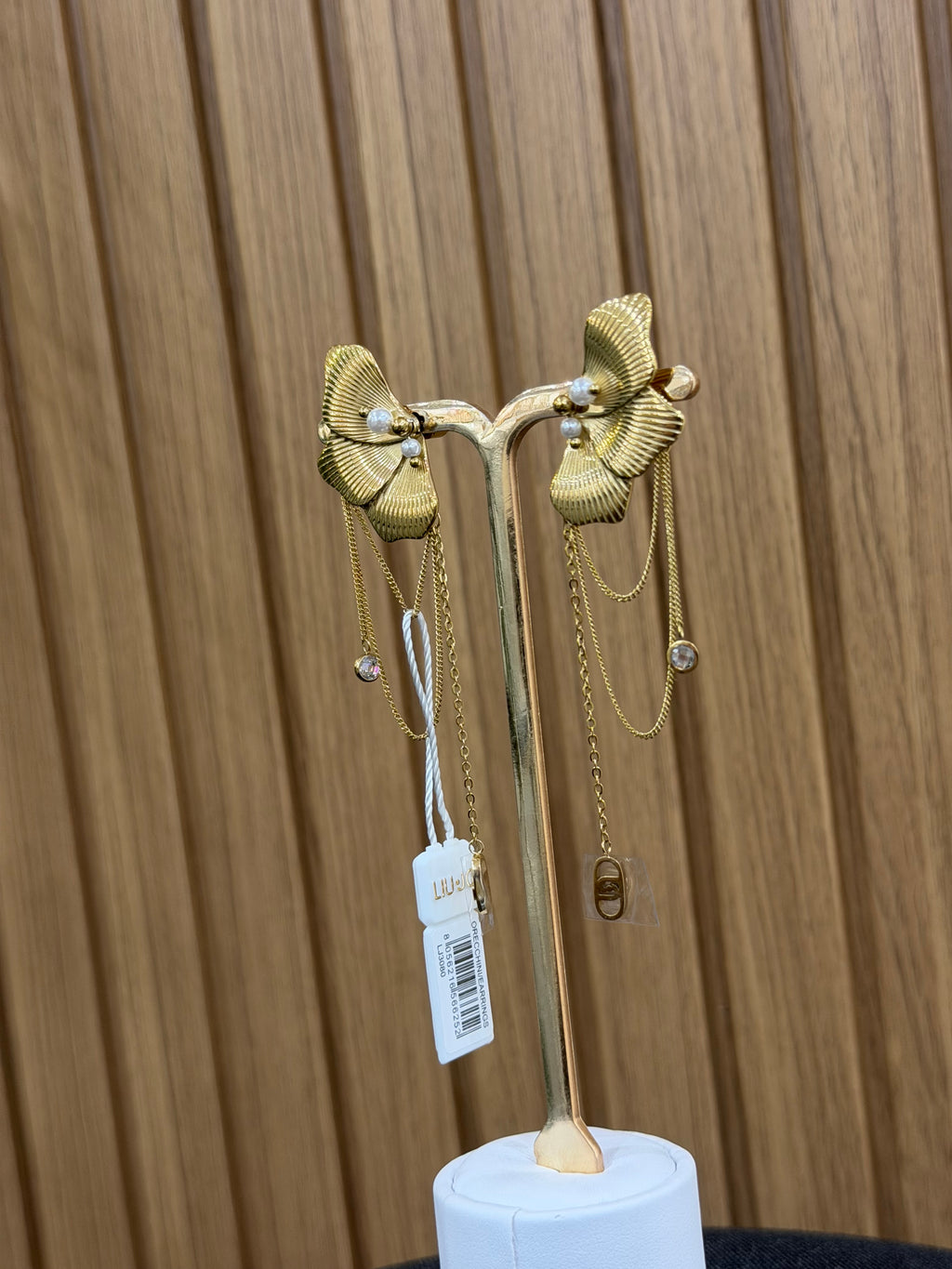 ORECCHINI PENDENTI CON MAXI FIORE LIU JO