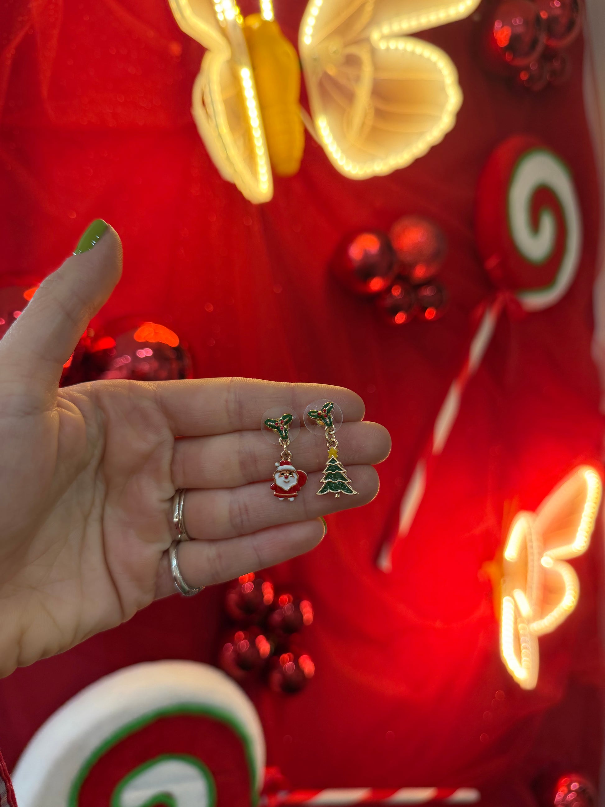 ORECCHINI NATALE AMO CAPRI