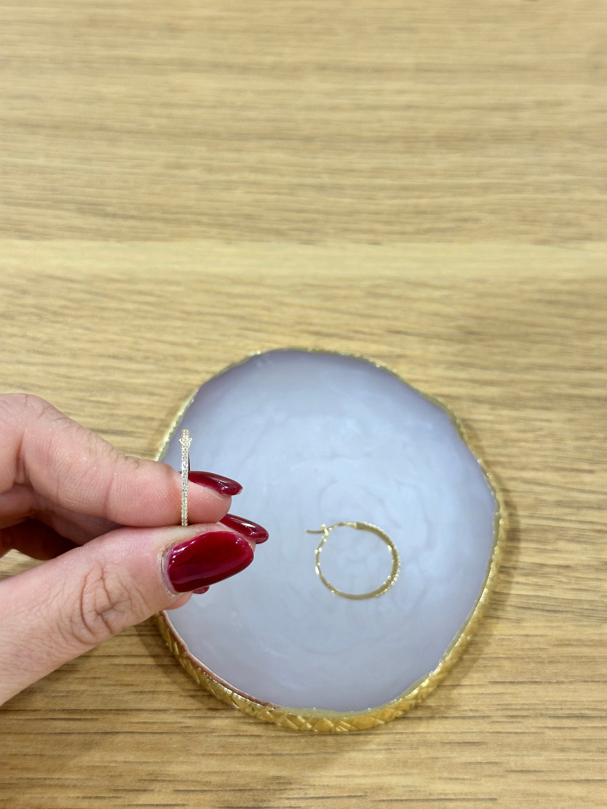 CERCHI IN ORO 18KT ZIRCONATI