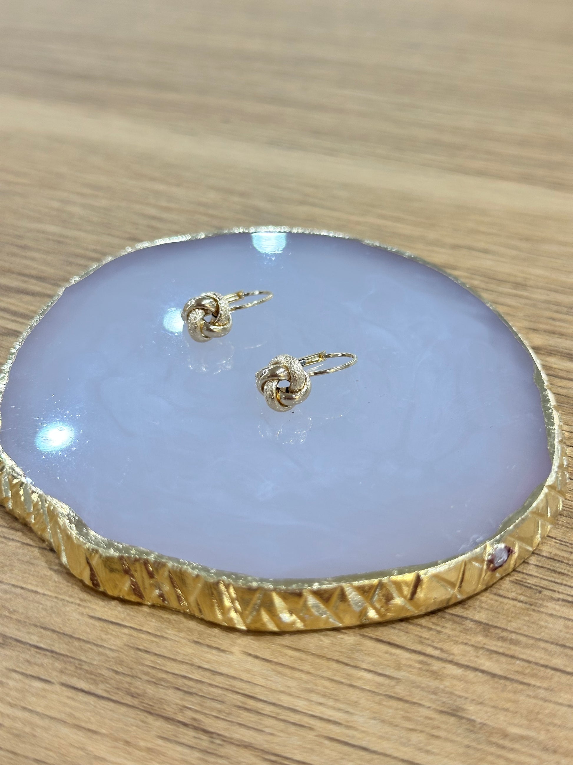 ORECCHINI NODINO ORO 18KT MONACHELLA