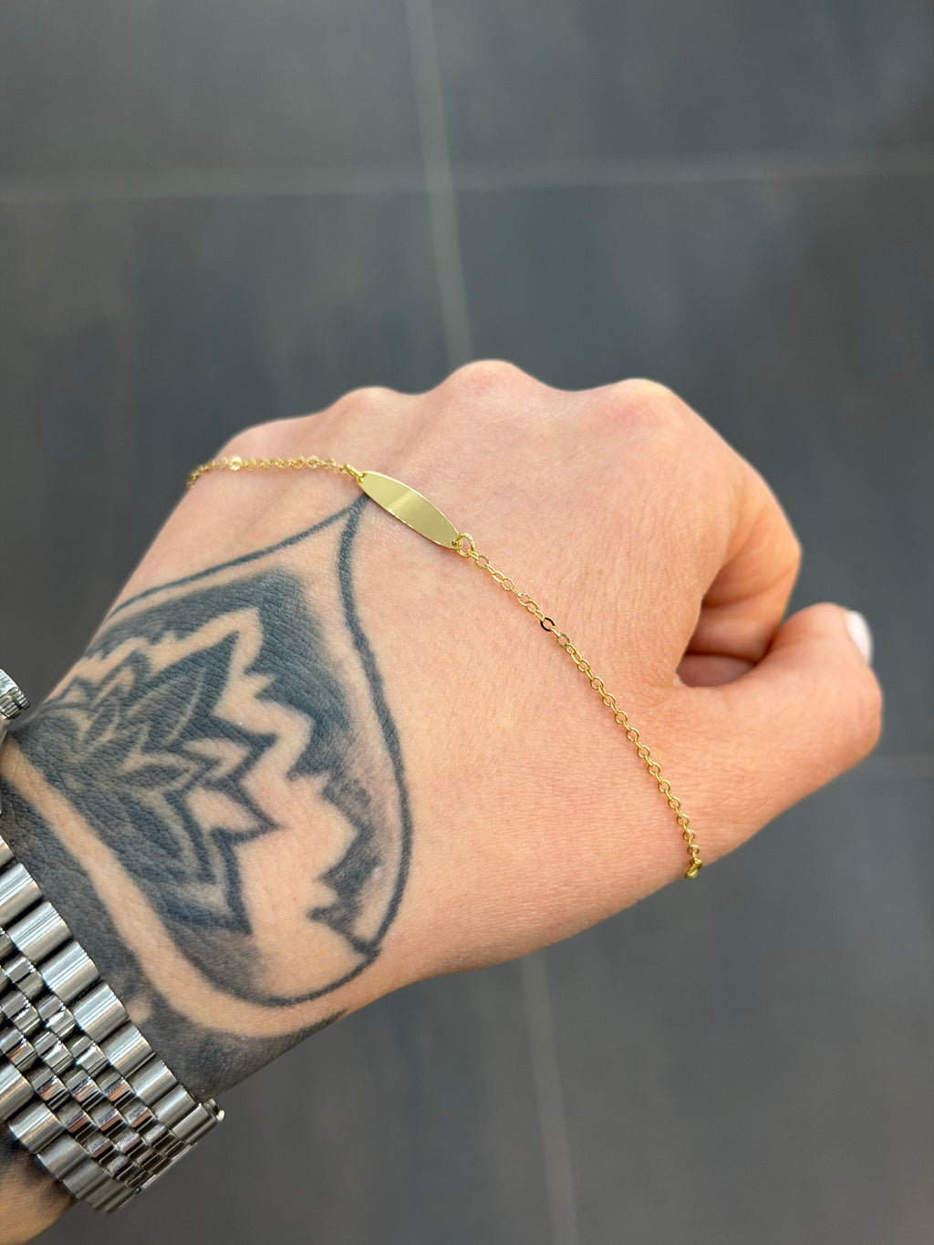 BRACCIALE BATTESIMALE ORO 18KT