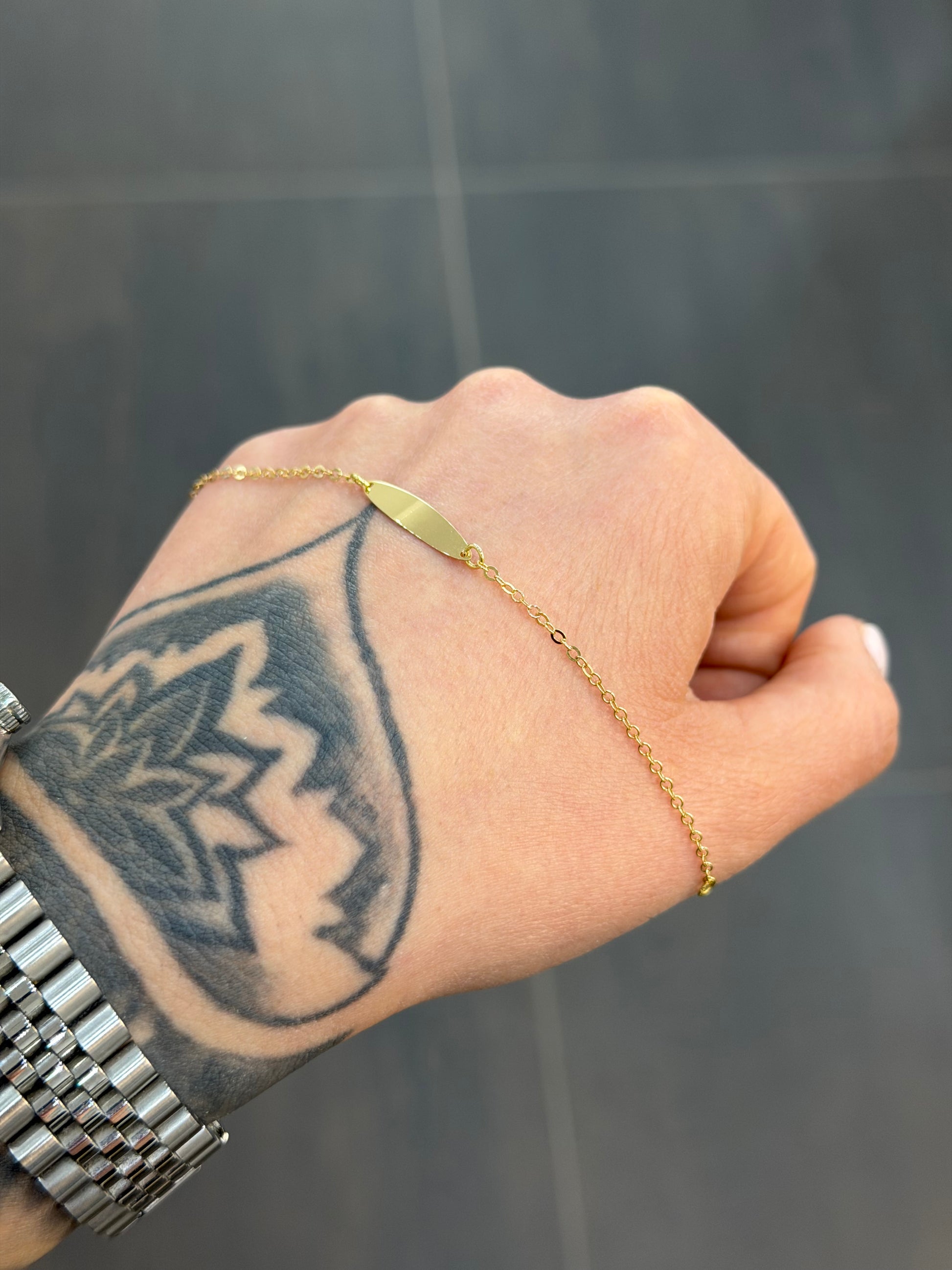 BRACCIALE BATTESIMALE ORO 18KT