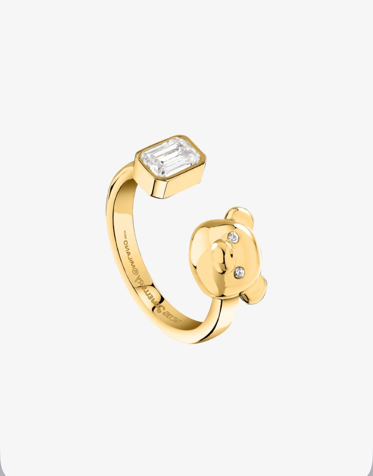 ANELLO GCDS CORAGGIO BEAR