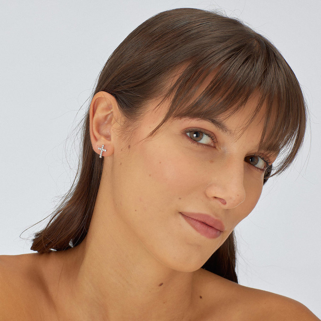 ORECCHINI DAZZLY BIANCHI S'AGAPO