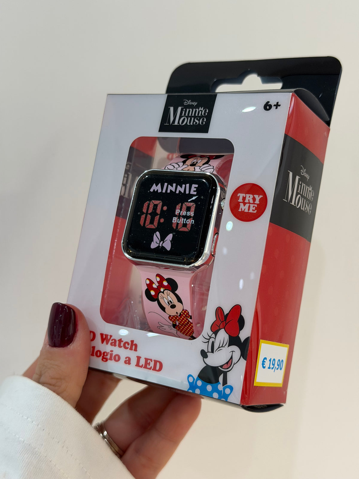 OROLOGIO MINNIE DISNEY LED