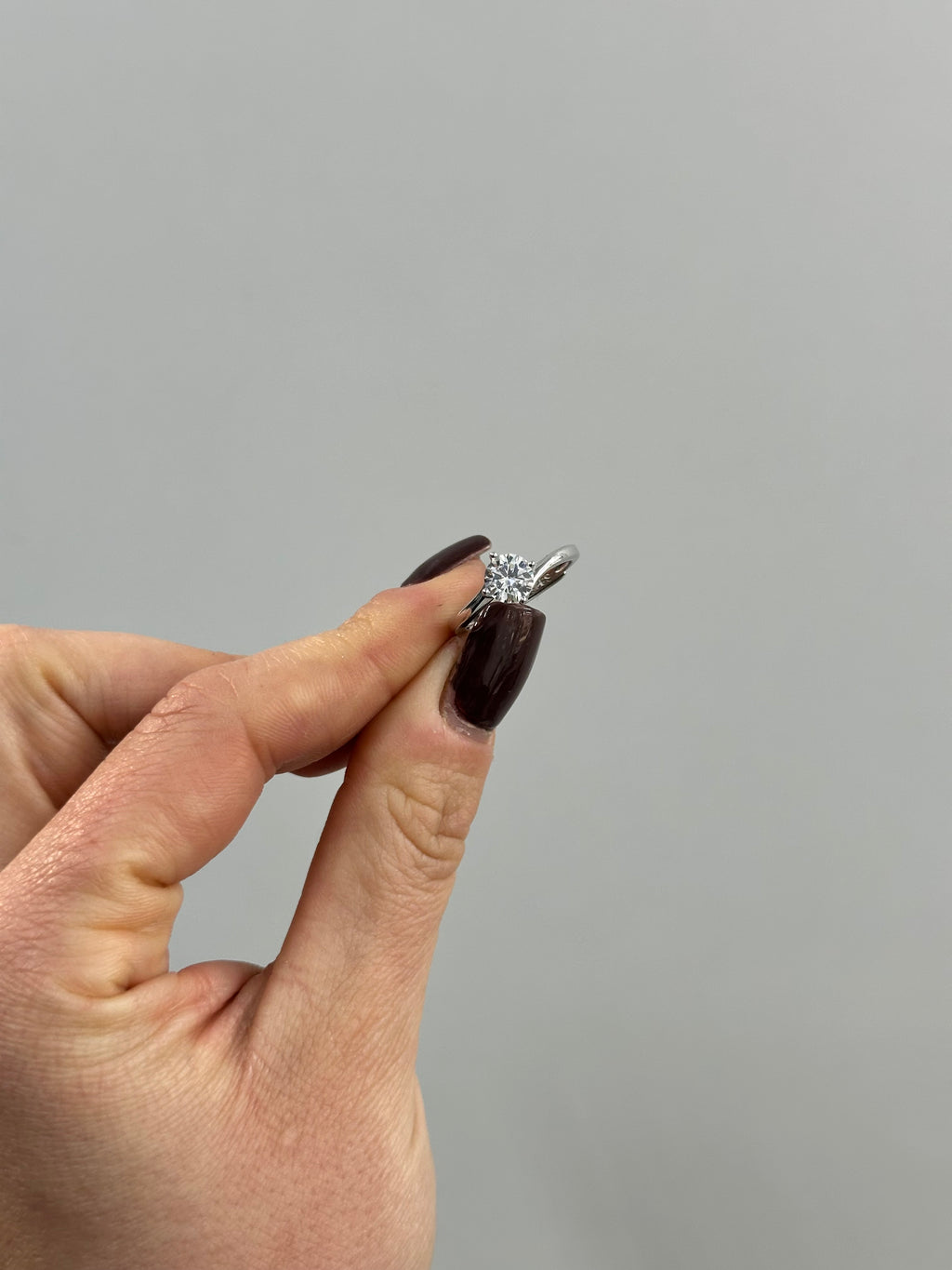 ANELLO SOLITARIO ARGENTO 925