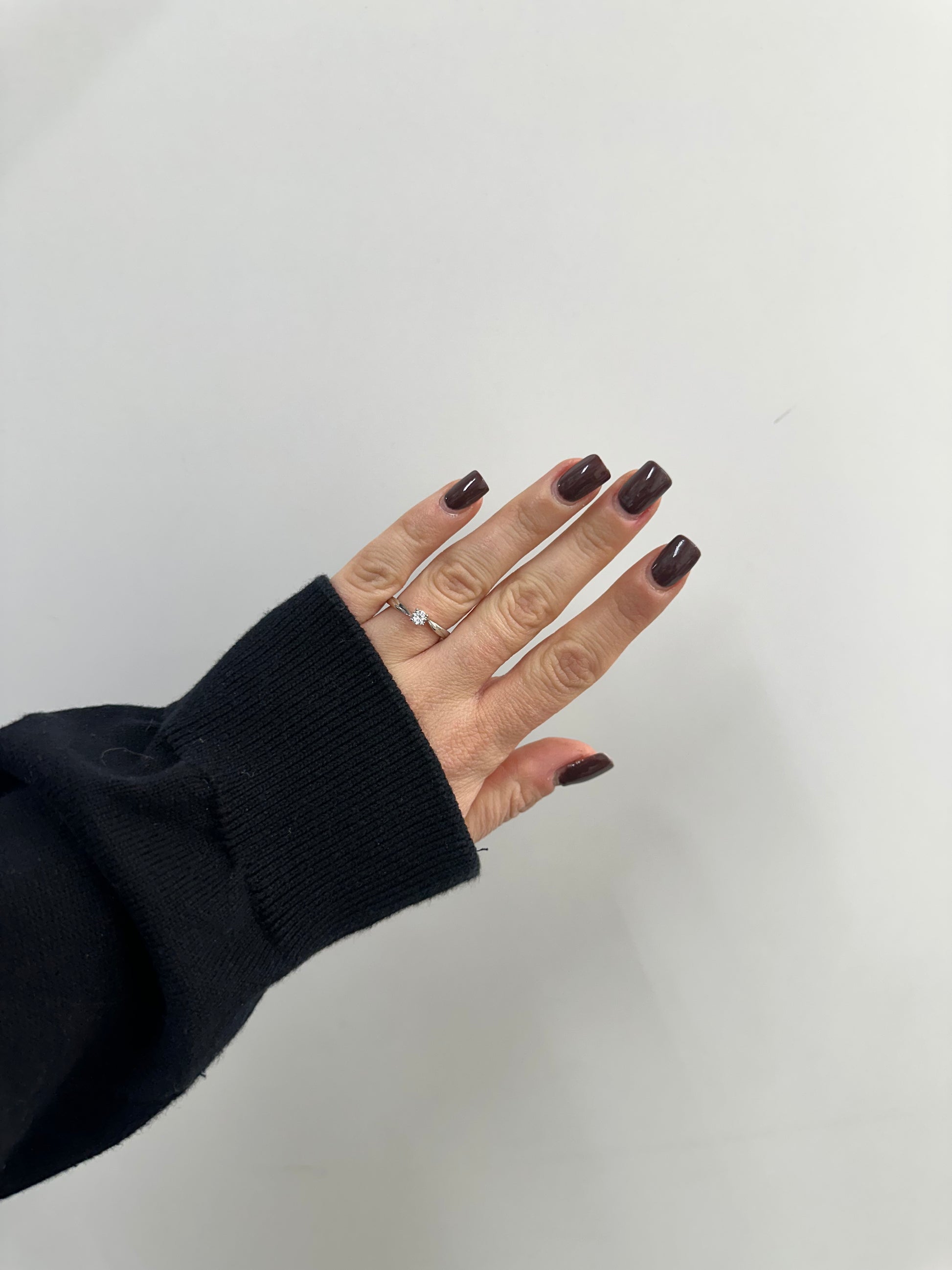 ANELLO SOLITARIO ARGENTO 925