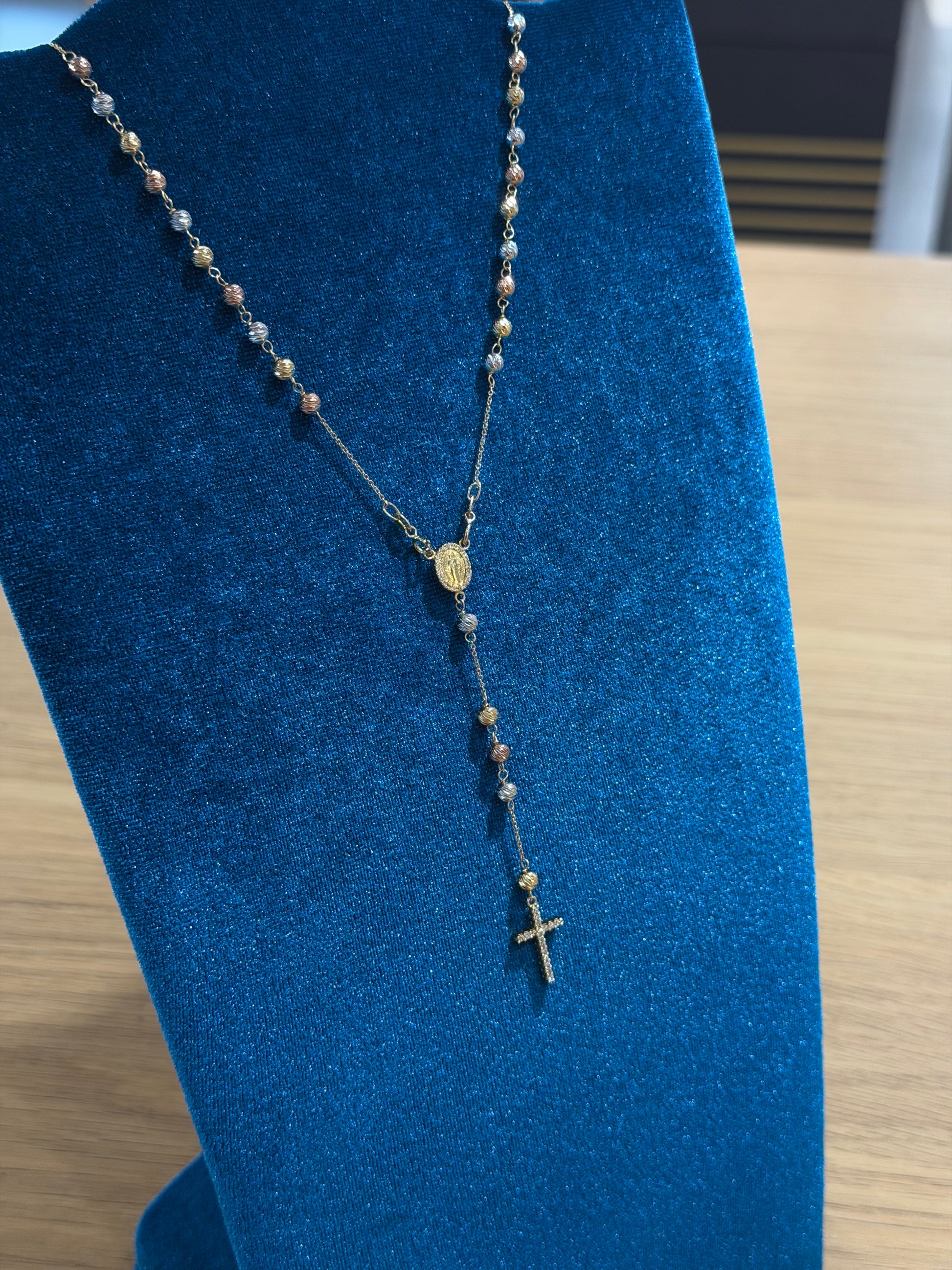 ROSARIO ORO 18KT 3 COLORI
