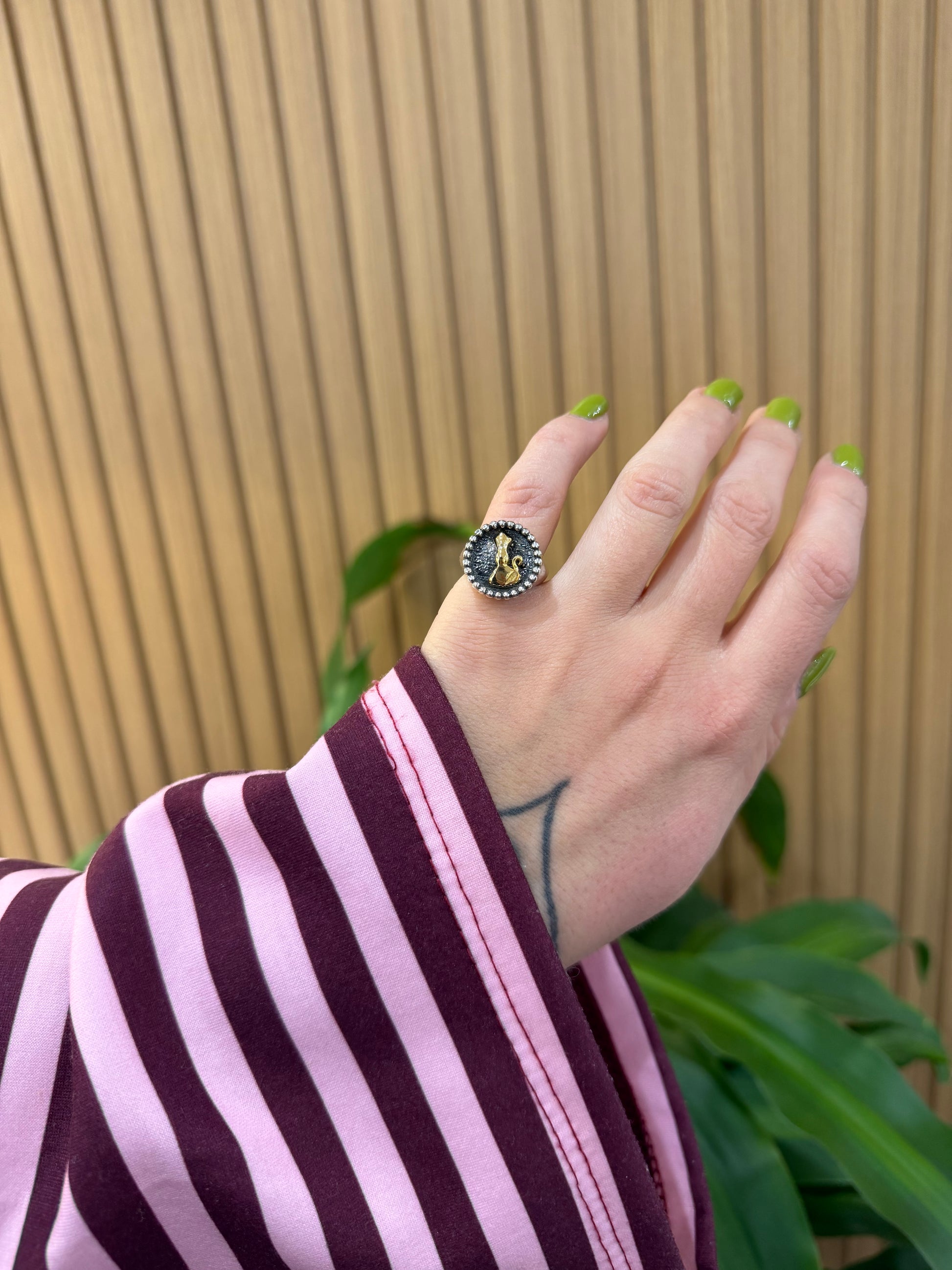 ANELLO SAN GENNARO ARGENTO 925 BICOLORE