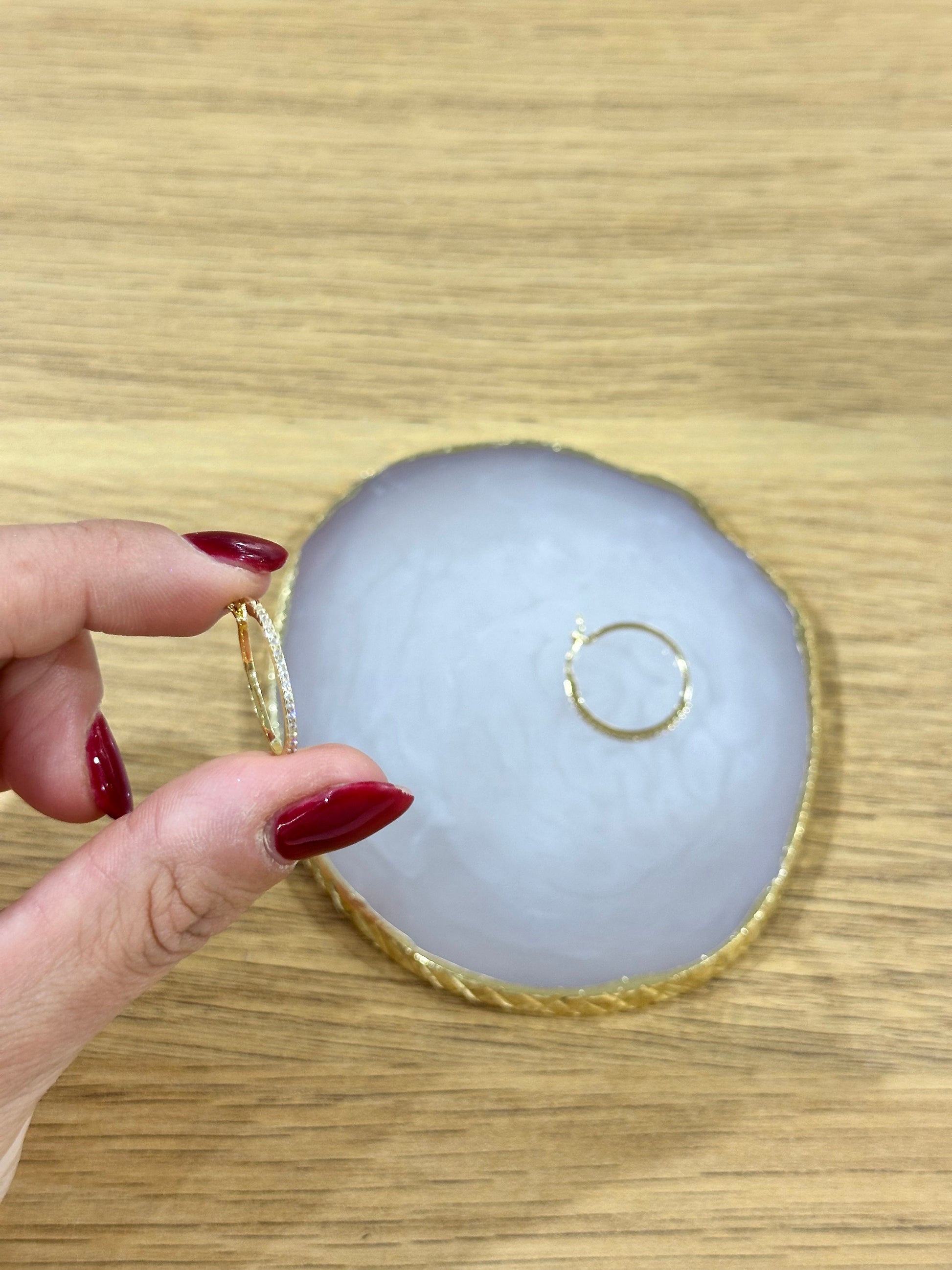 CERCHI IN ORO 18KT ZIRCONATI