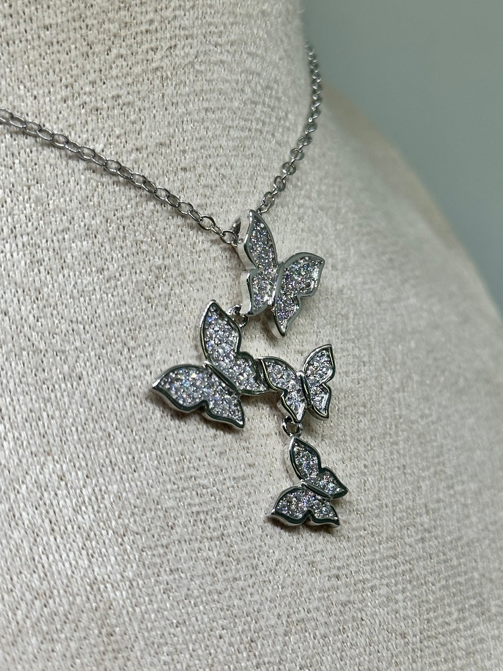 COLLANA BUTTERFLY ARGENTO