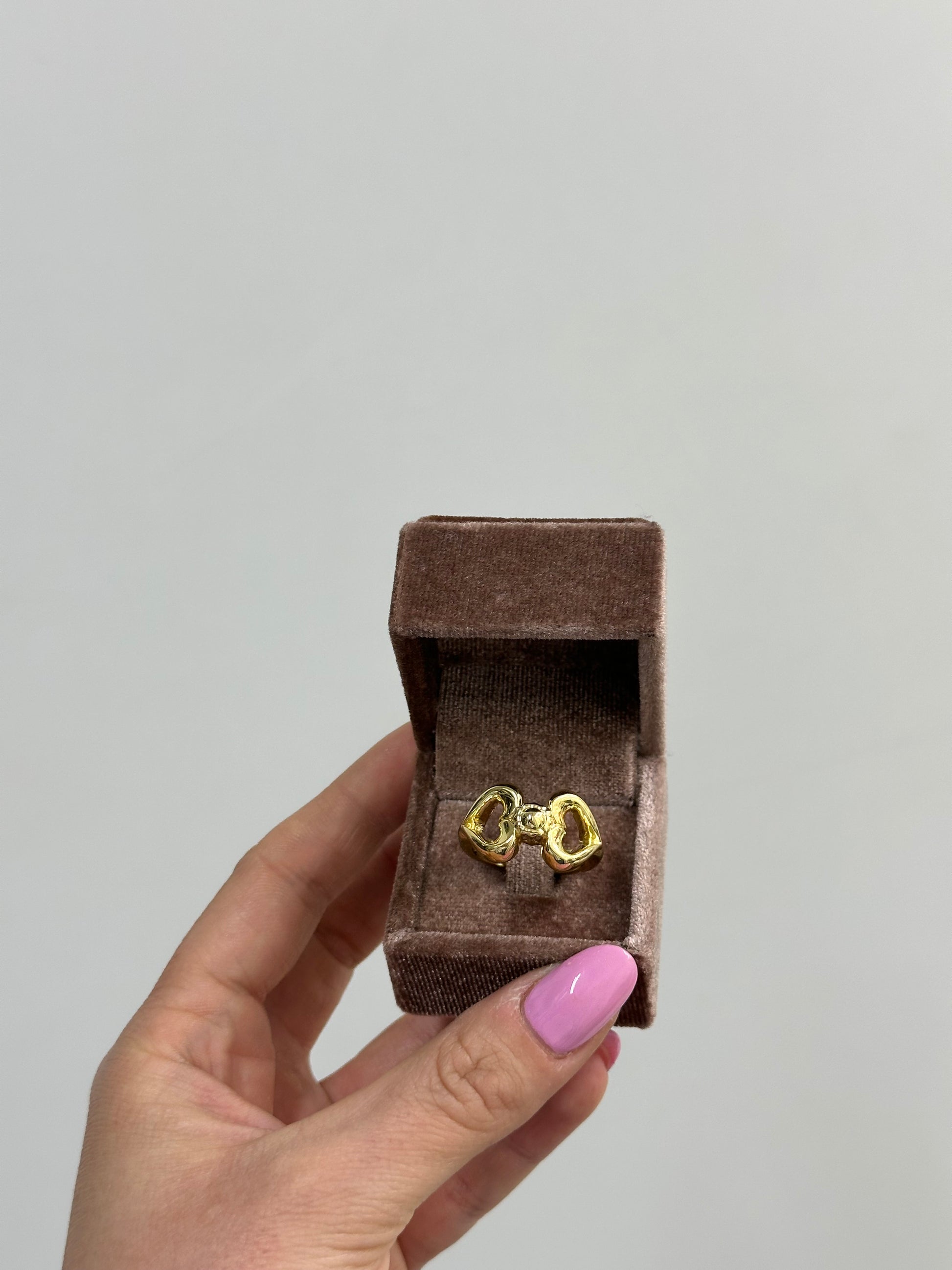 ANELLO CUORI ORO 18KT