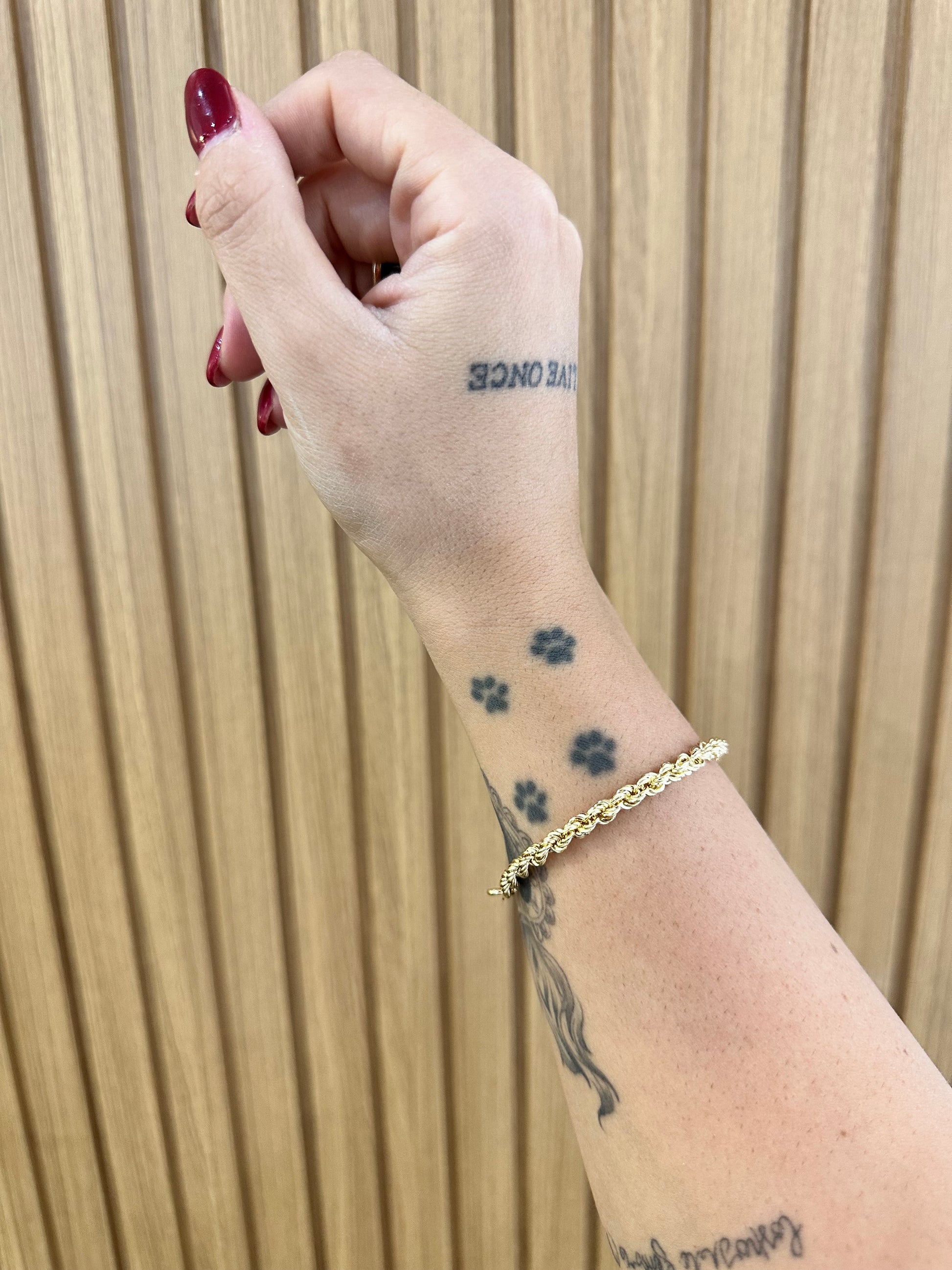 BRACCIALE LASER ORO 18KT