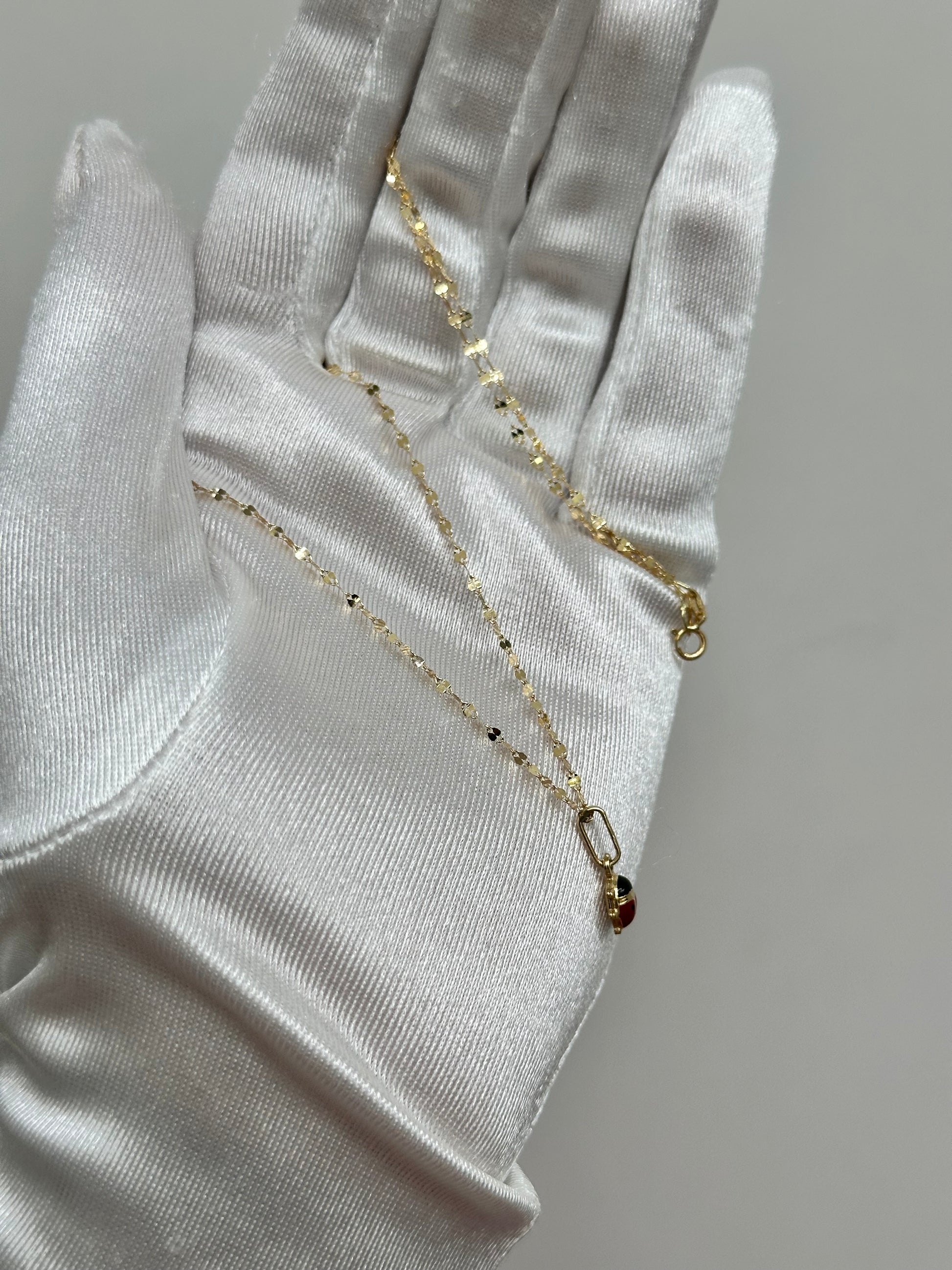 COLLANA COCCINELLA ORO 18KT