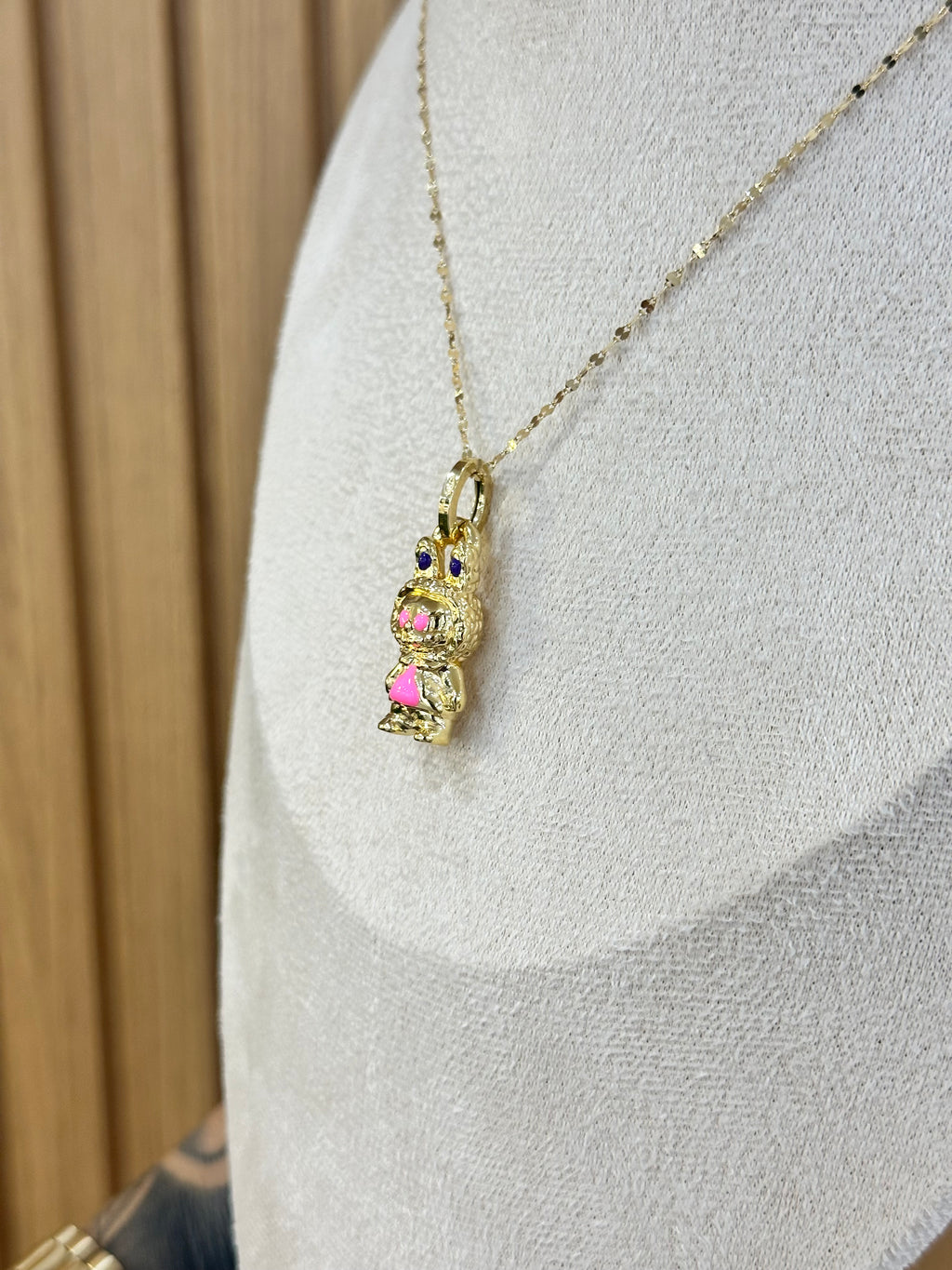 COLLANA LABUBU ORO 18KT