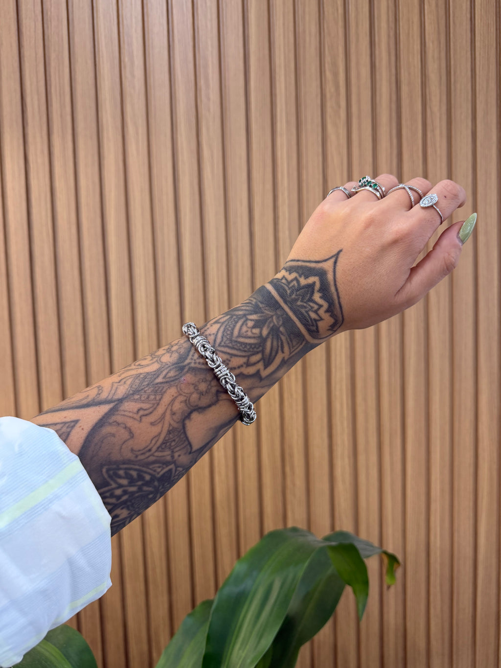 BRACCIALE EMPIRE IN ACCIAIO