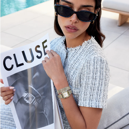 OROLOGIO CLUSE GRACIEUSE DOUBLE TWO-TONE