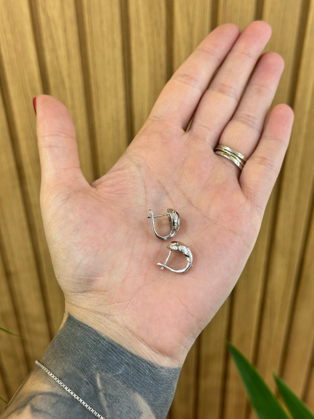 ORECCHINI SNAKE ARGENTO