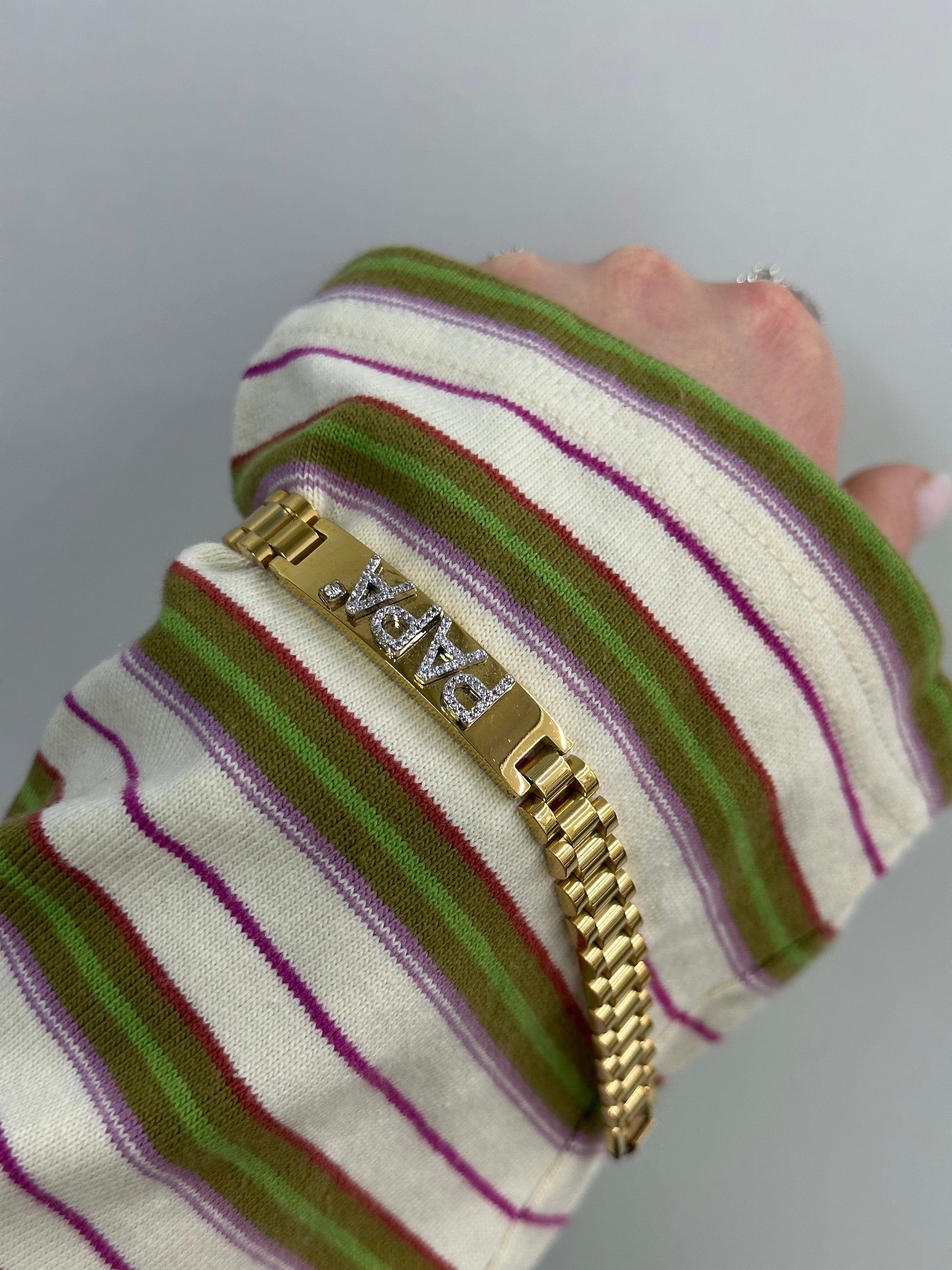 BRACCIALE GOLD PAPÁ