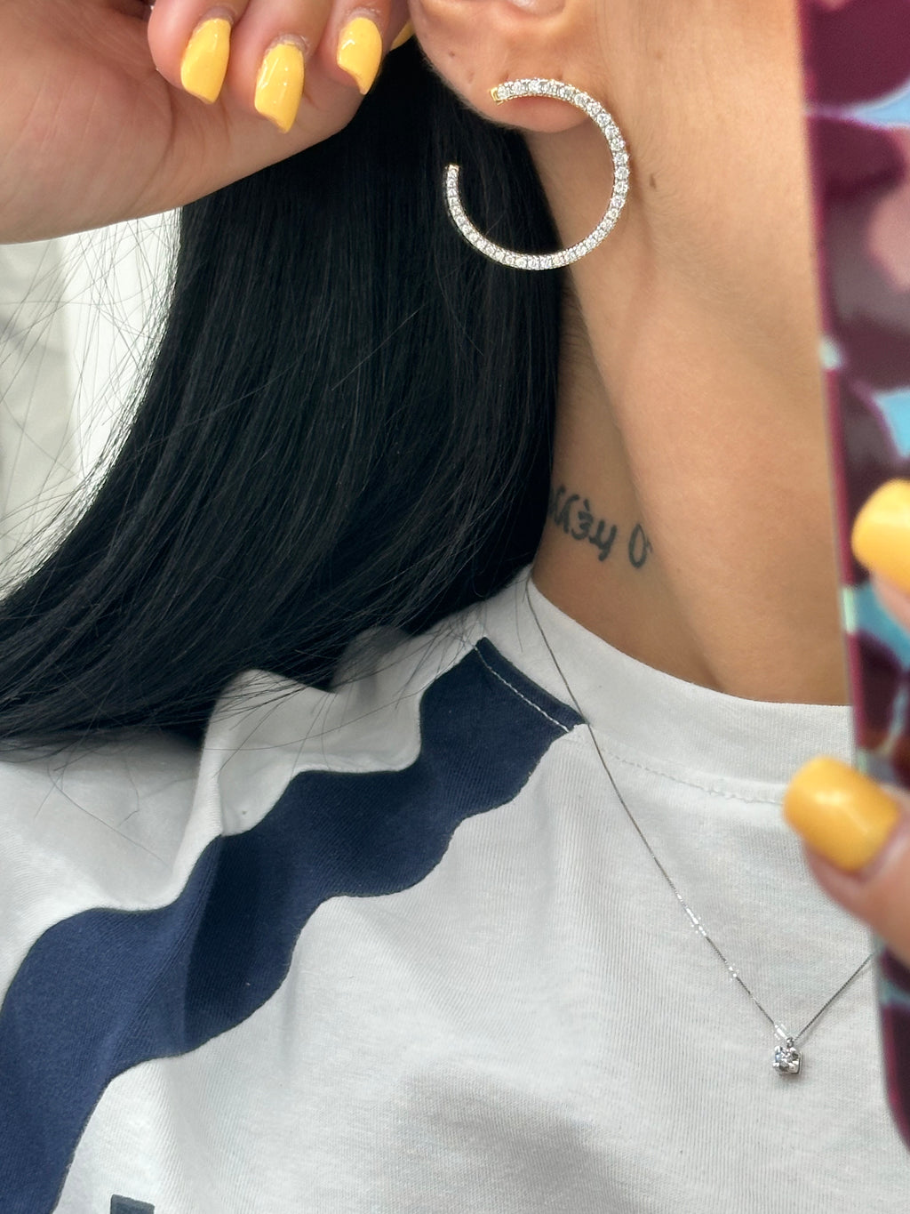 ORECCHINI LUNA GRANDE LAURA P