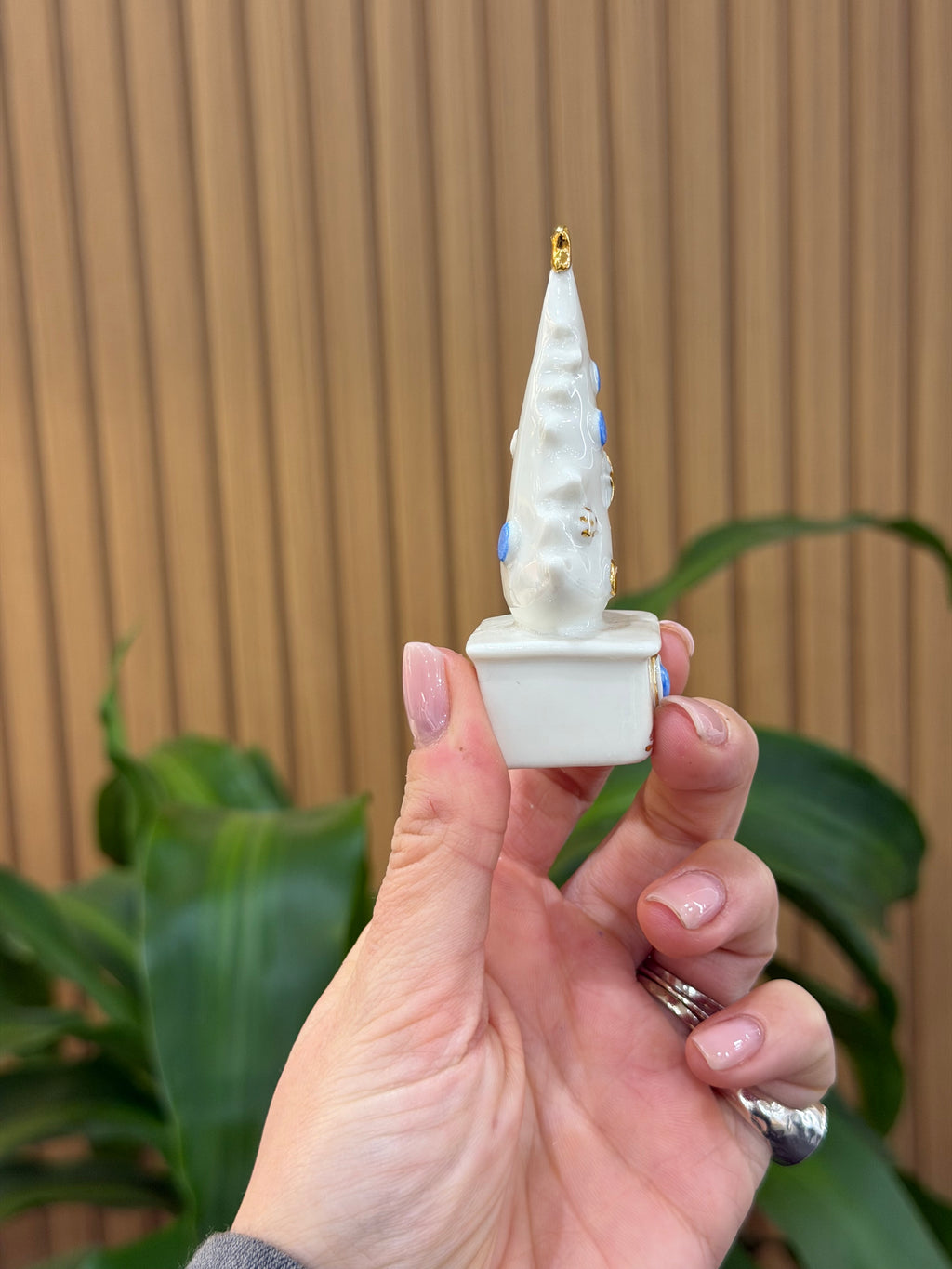 MINI ALBERELLO IN CERAMICA DI CAPODIMONTE