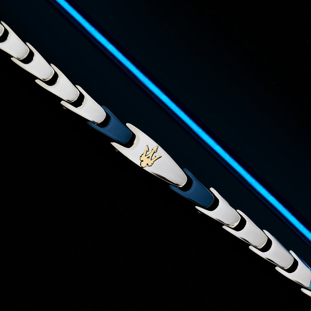 BRACCIALE MASERATI ICONIC BLUE