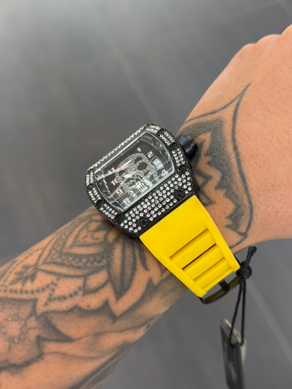 OROLOGIO RAPPER AMERICA GIALLO