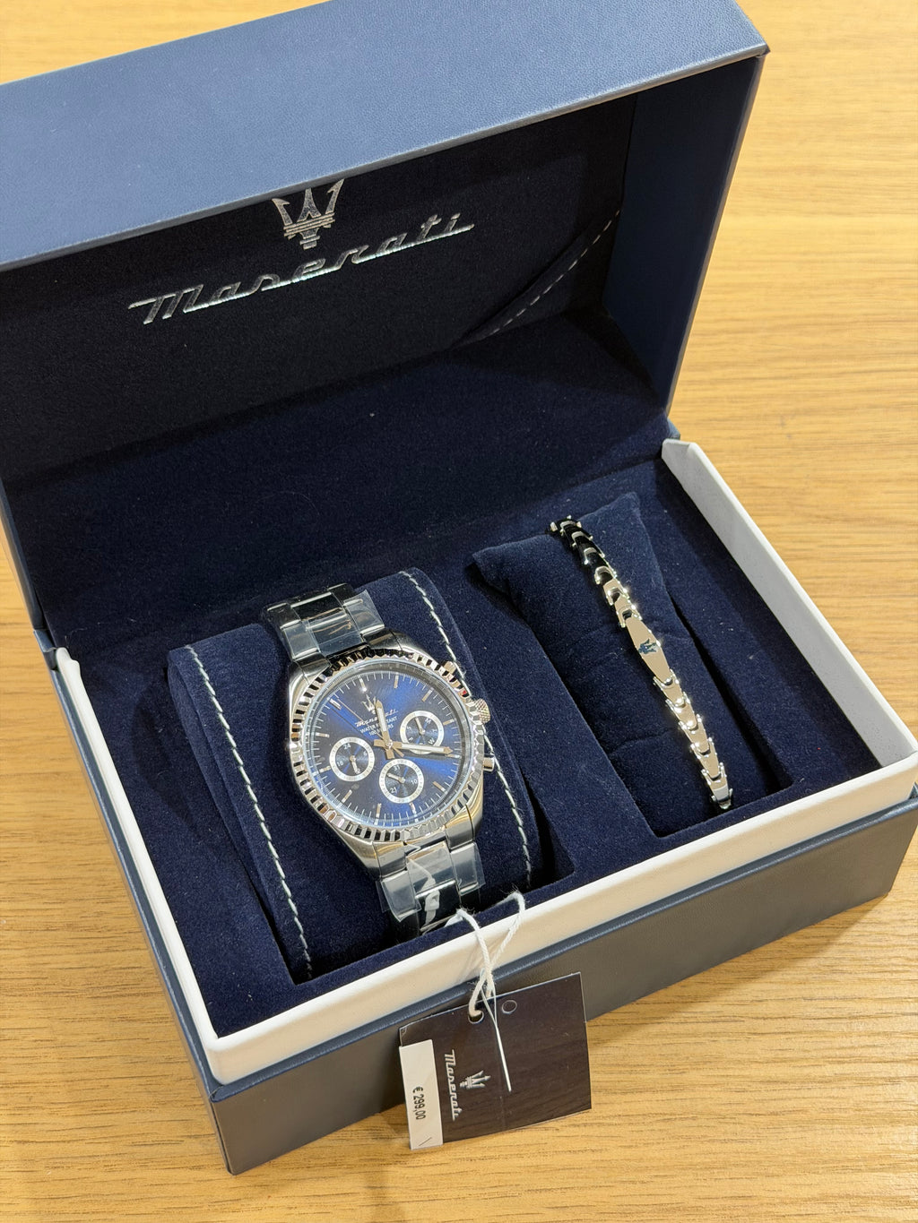 OROLOGIO MASERATI COMPETIZIONE CON BRACCIALE