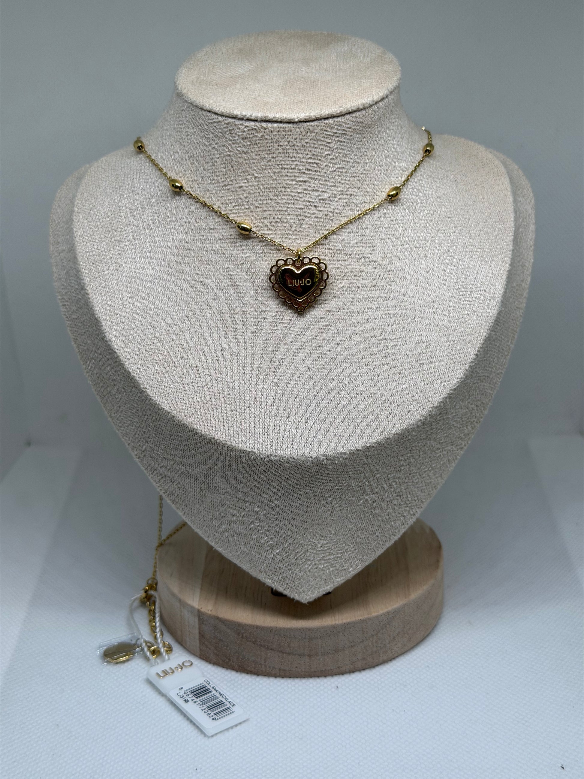 COLLANA LIU JO CUORICINO DORATO