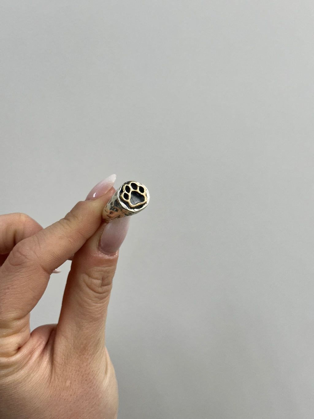 ANELLO CHEVALIER ARGENTO 925 CON ZAMPETTA