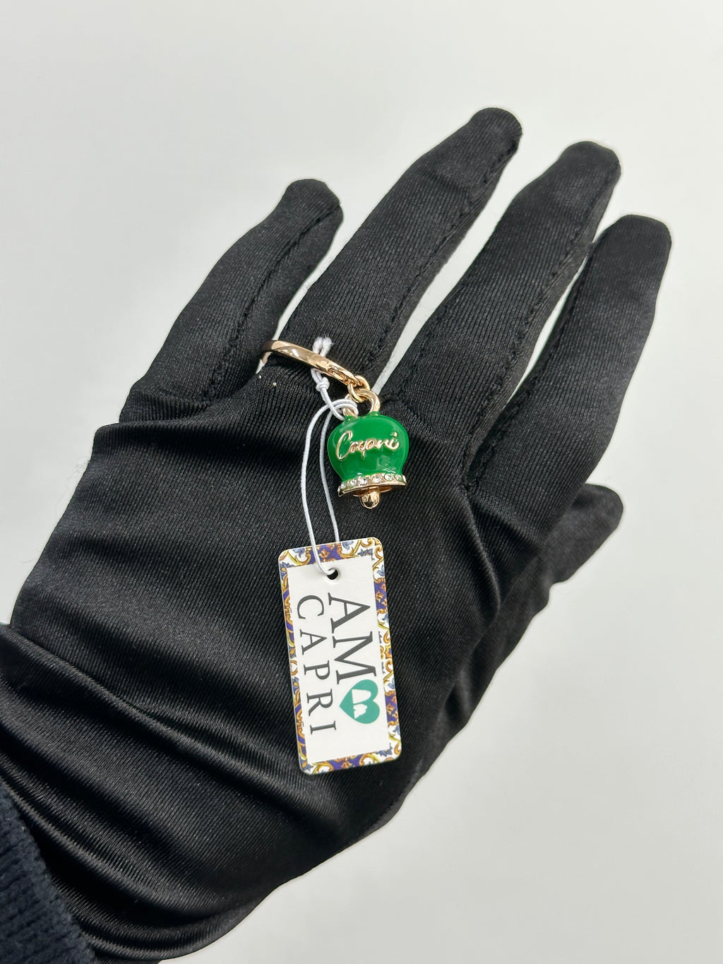 ANELLO CAMPANELLA VERDE AMO CAPRI