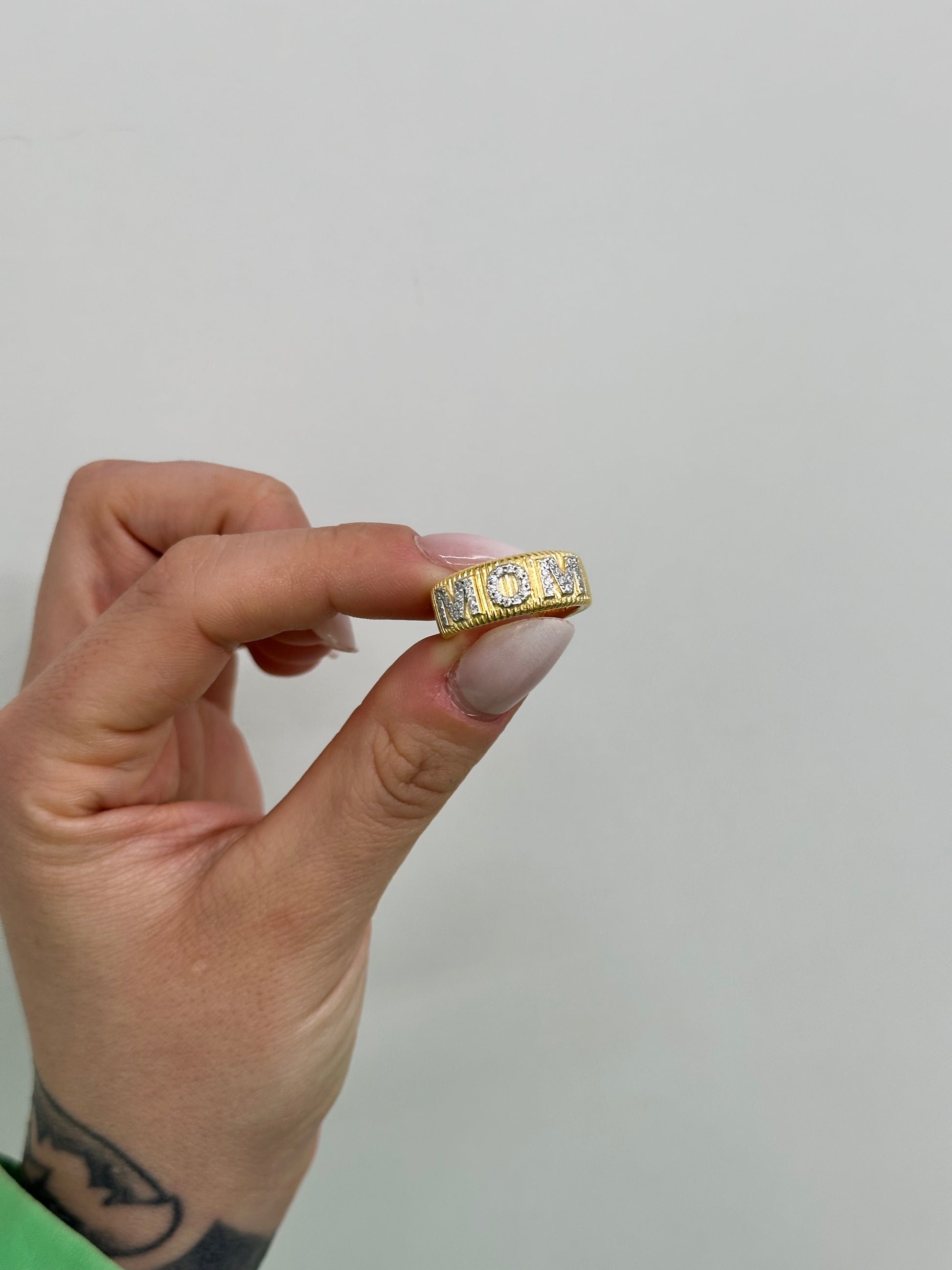ANELLO FASCIA MOM ARGENTO 925