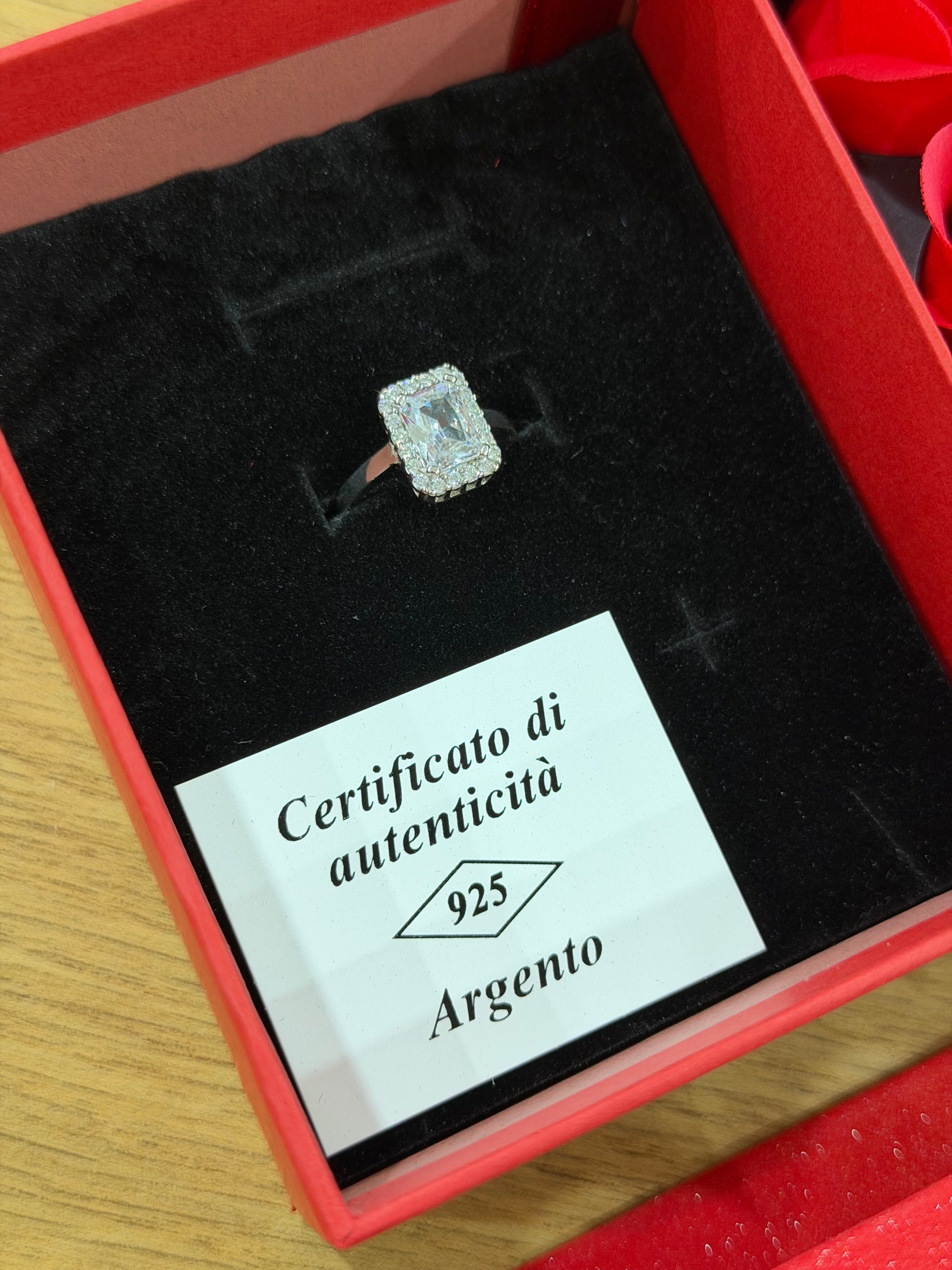 BOX SECRET CON ANELLO ANASTASIA ARGENTO 925