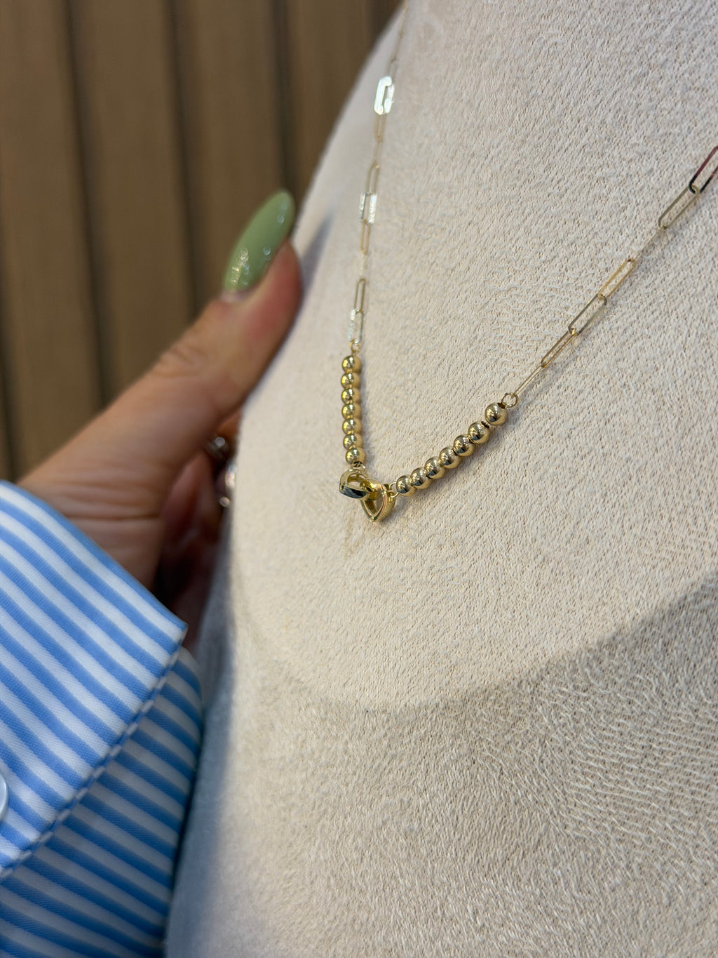 COLLANA CUORI INTRECCIATI ORO 18KT
