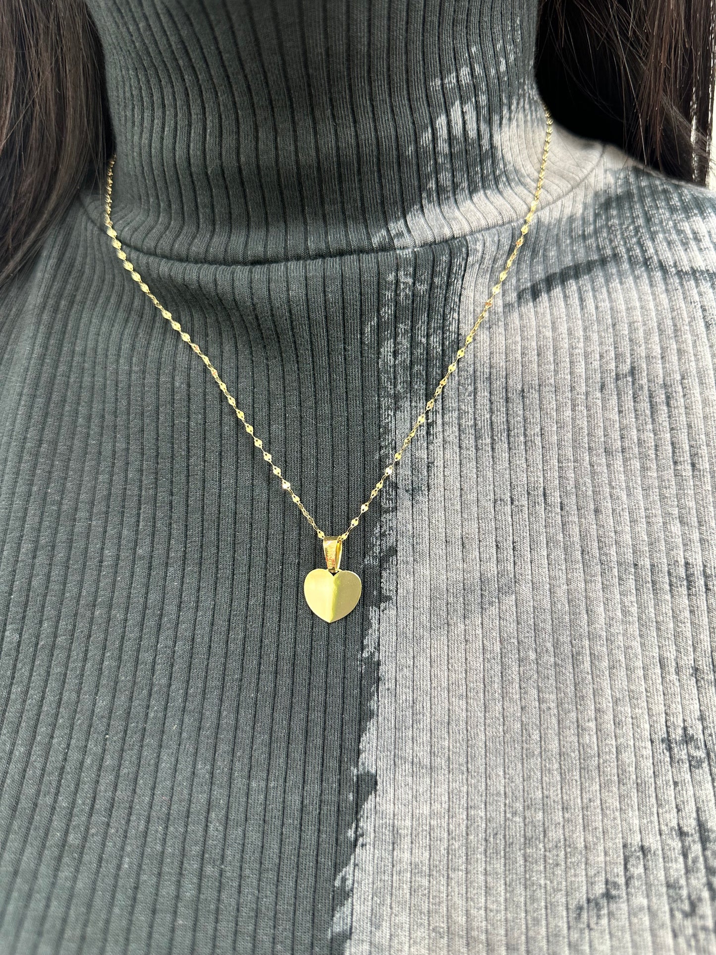 COLLANA CON CUORE ORO 18KT