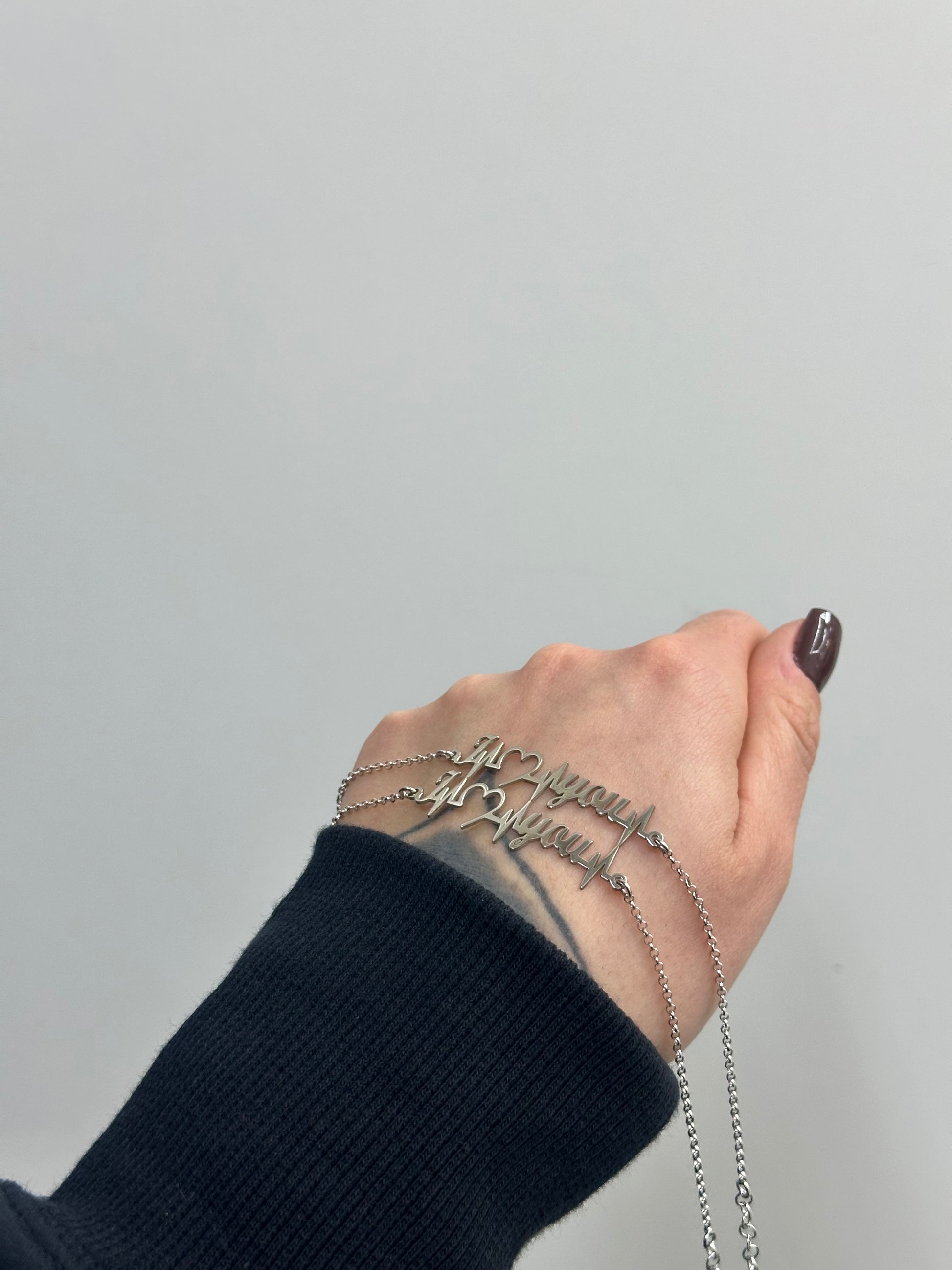 BRACCIALI I LOVE YOU ARGENTO