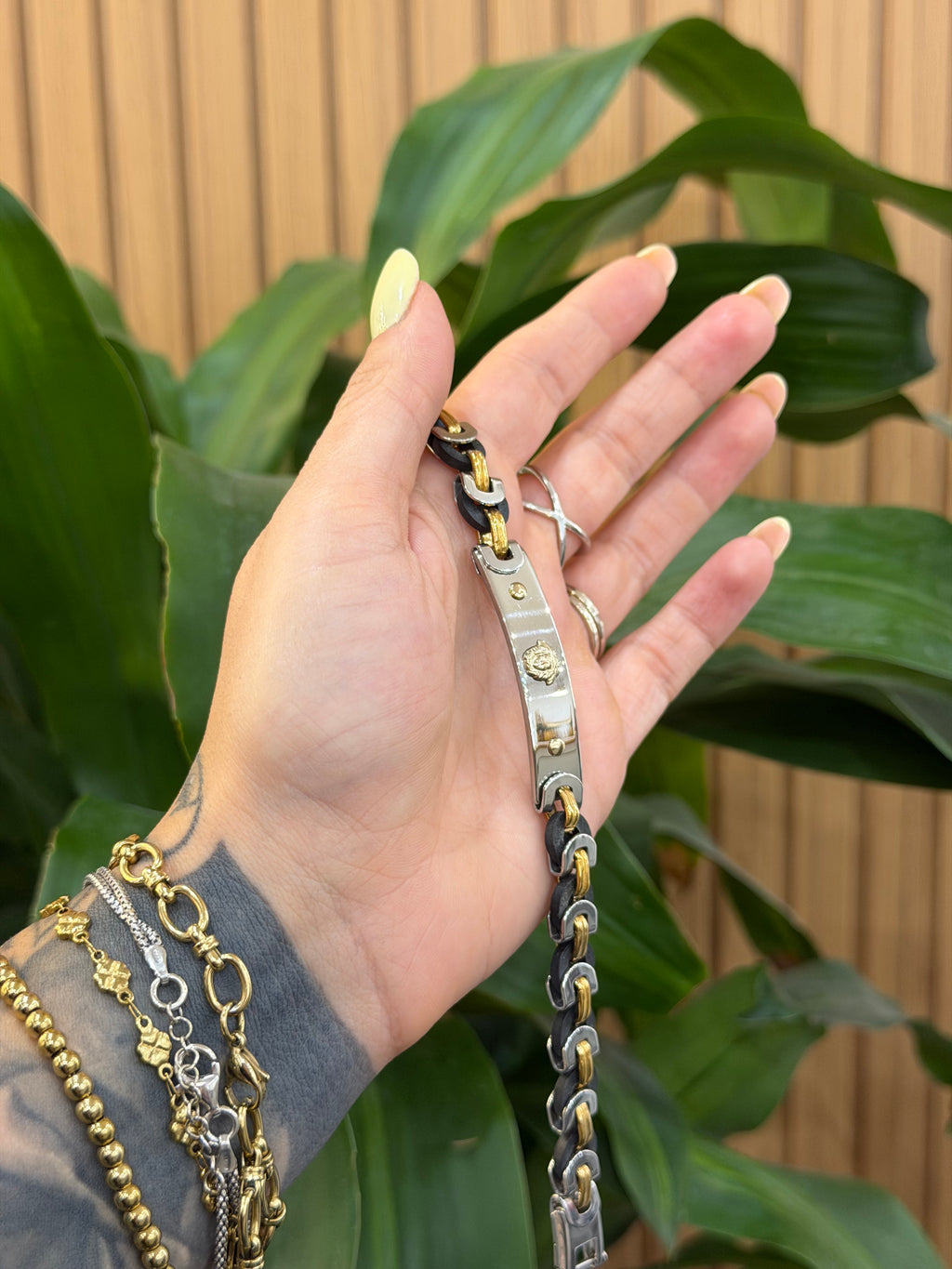 BRACCIALE MEDUSA ACCIAIO