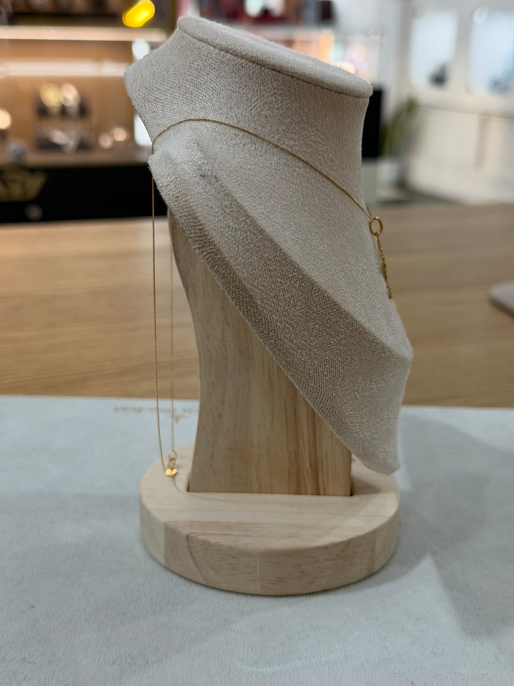 COLLANA ORO 18KT CON INIZIALE R