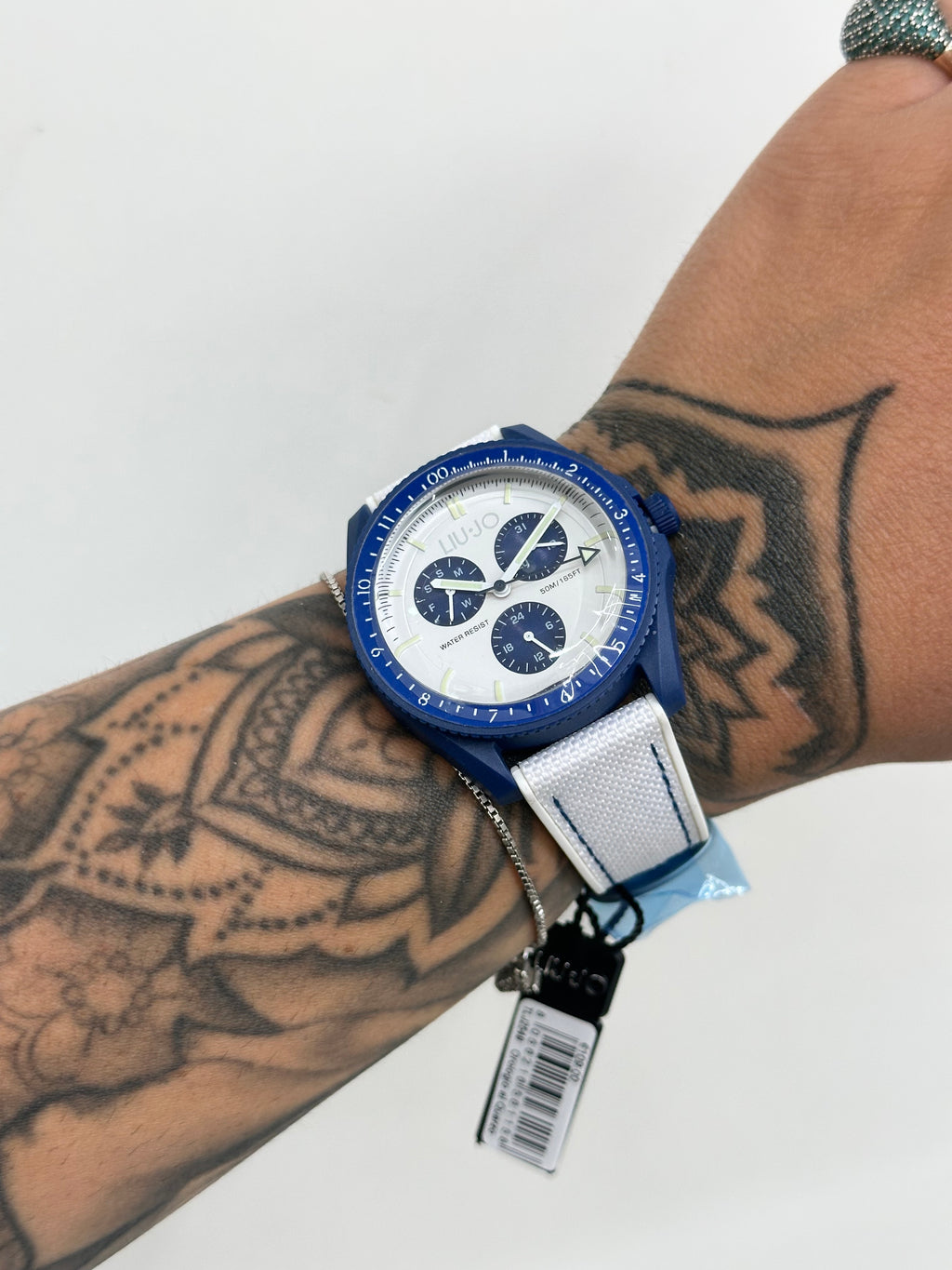 OROLOGIO LIU JO WHITE AND BLUE