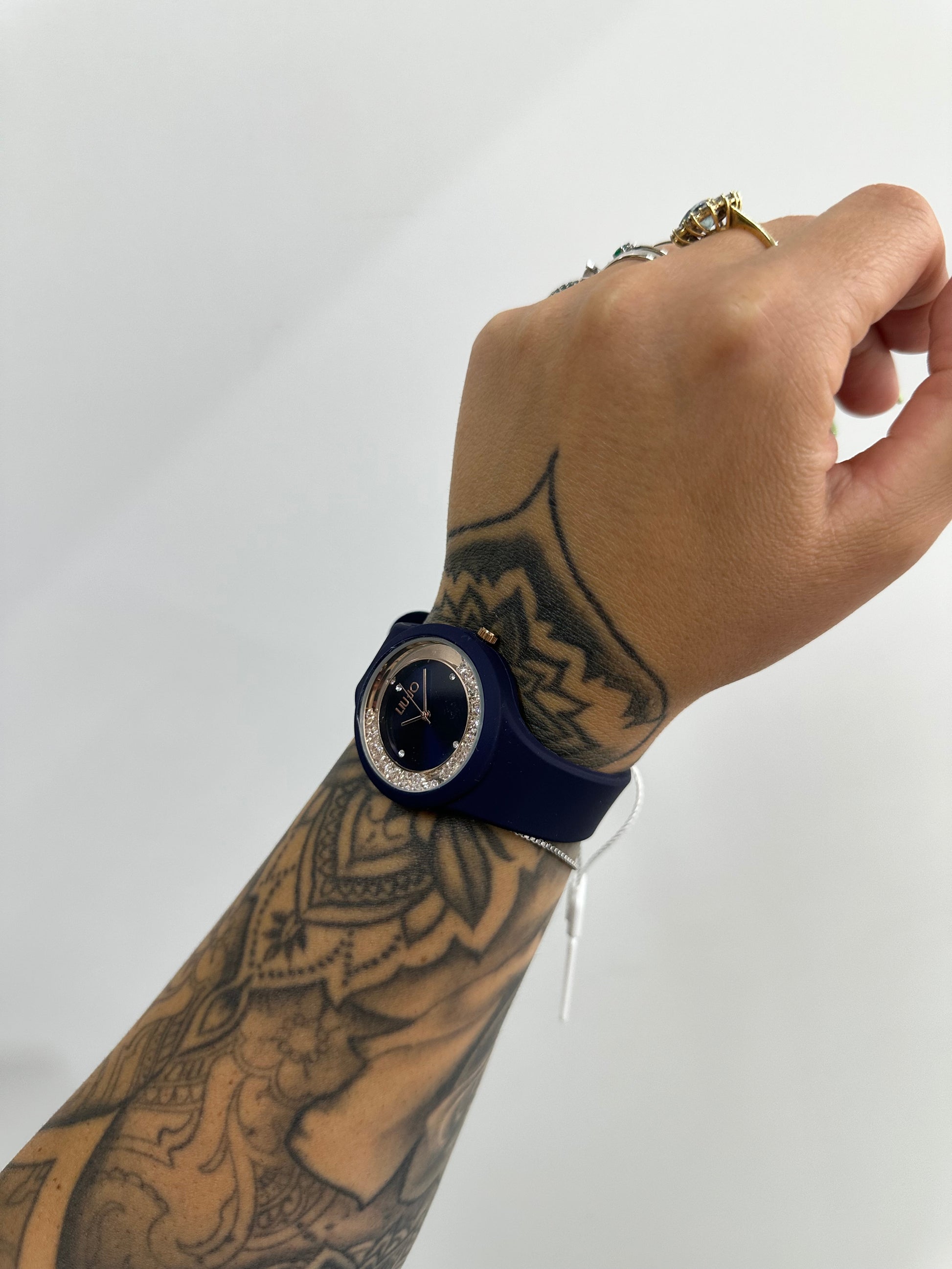 OROLOGIO LIU JO IN GOMMA BLU