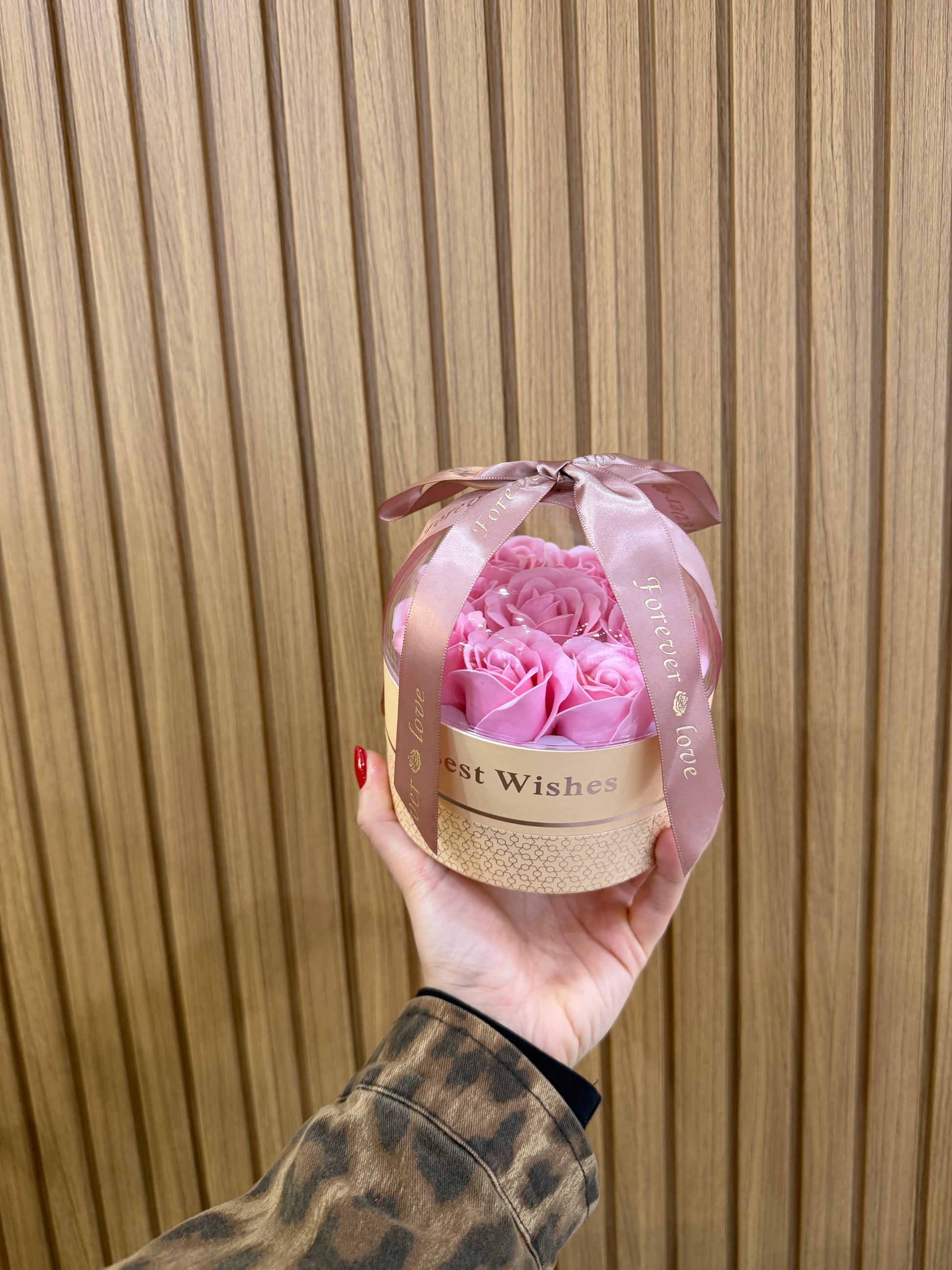 BOX PINK CON COMPLETO KATE ARGENTO 925