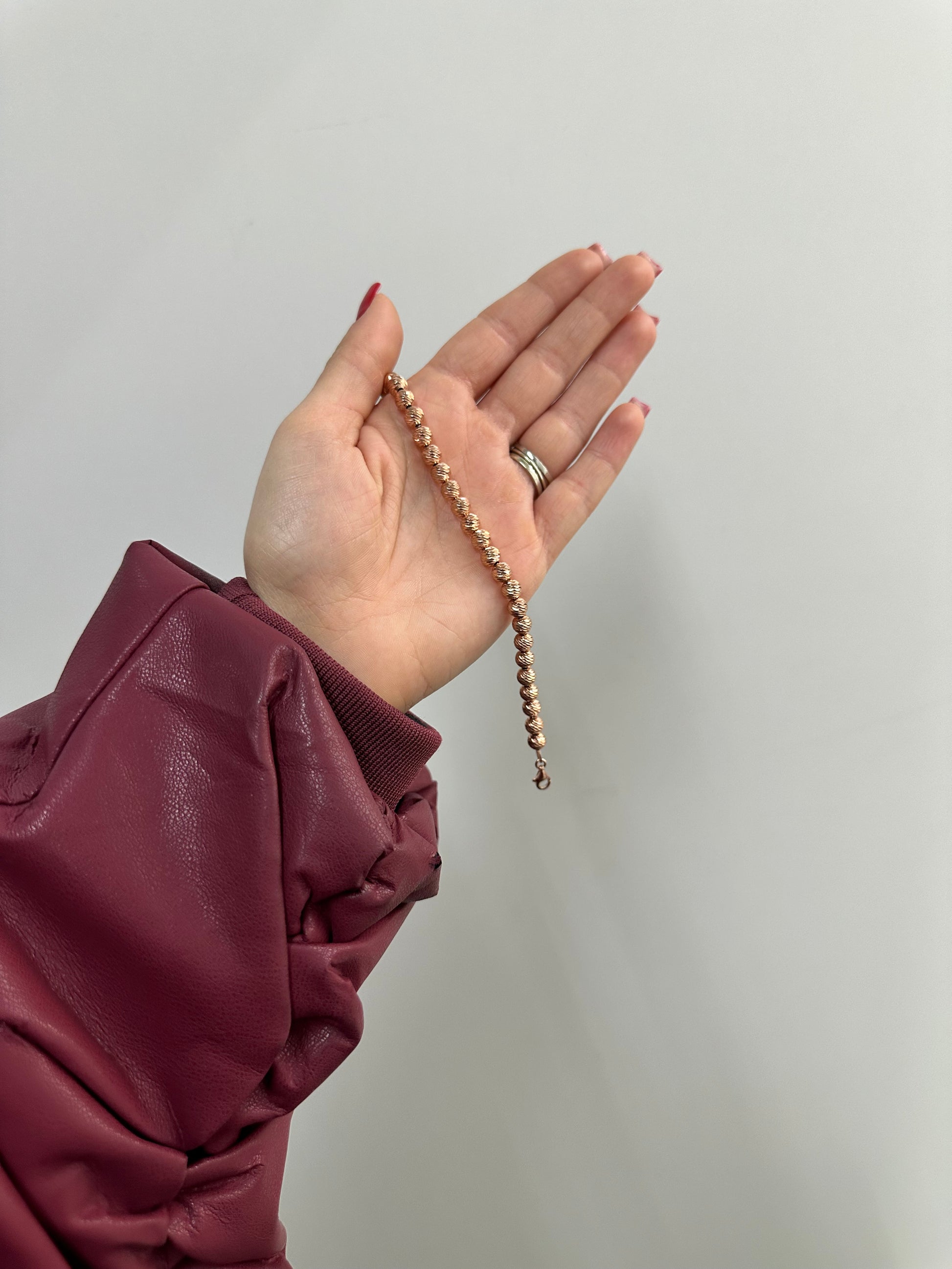 BRACCIALE MILLE LUCI BIG ROSATO