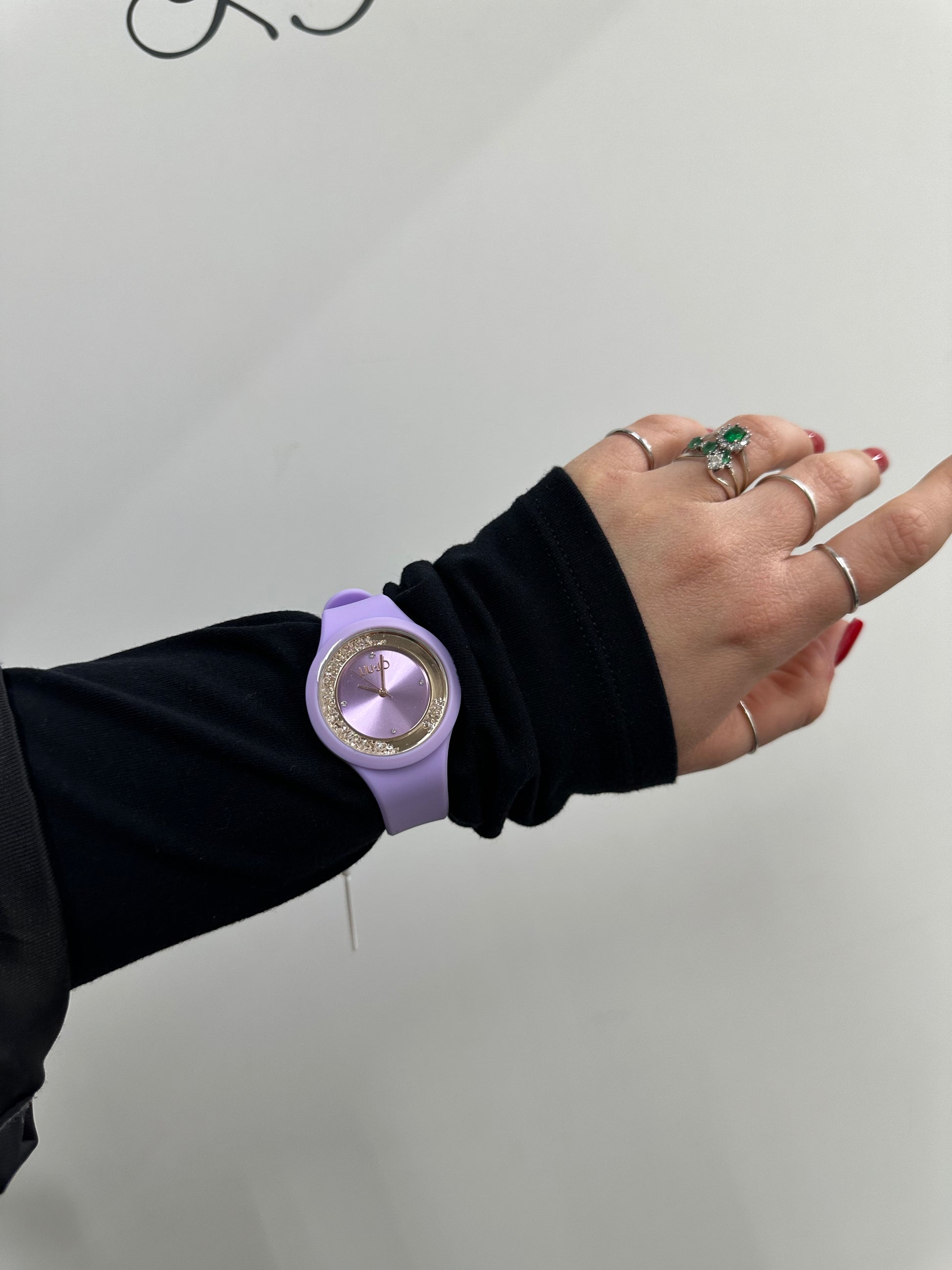 OROLOGIO LIU JO IN GOMMA LILLA